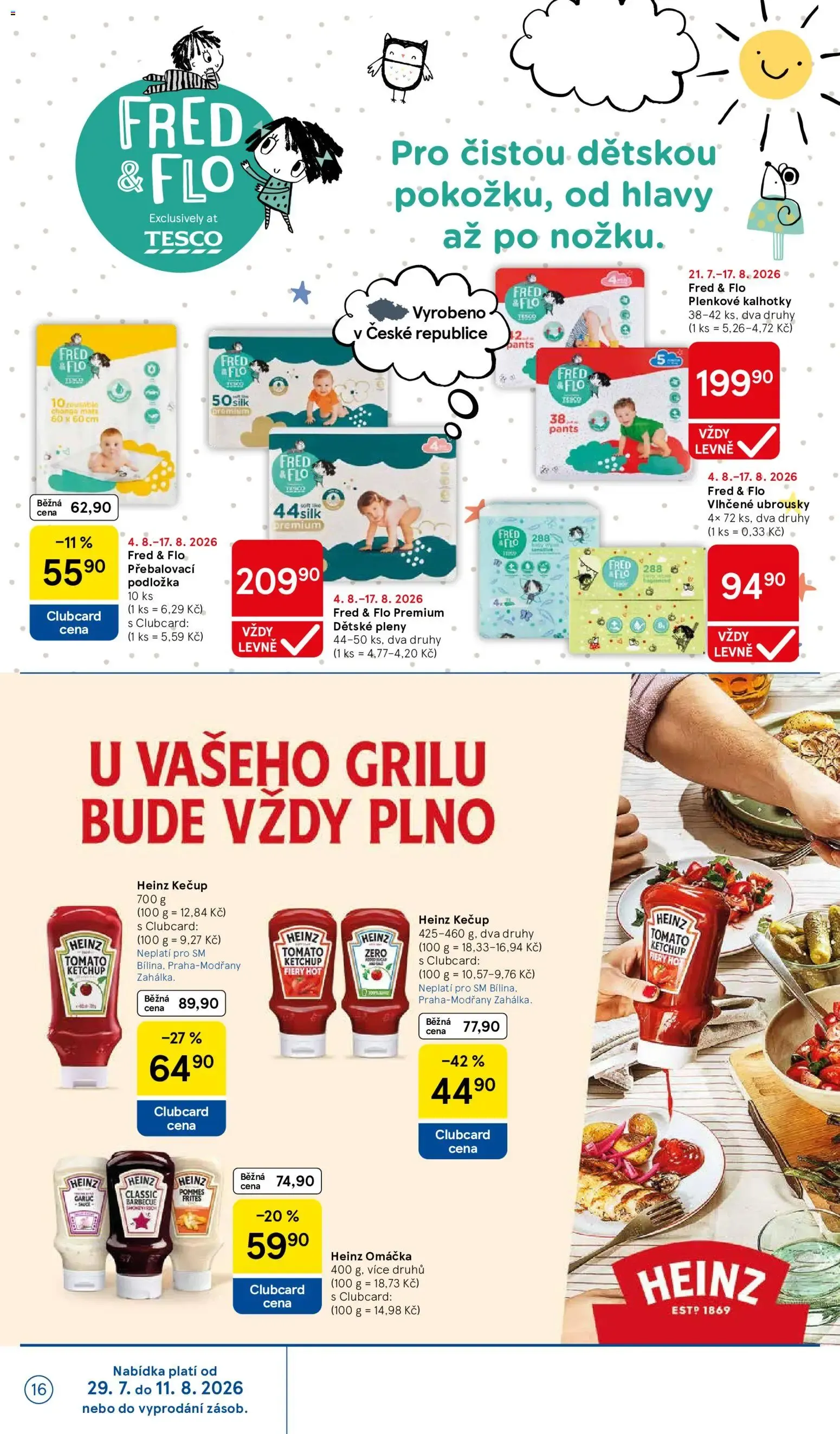 Tesco Supermarket Ofertas Semanales - 5. srpna 11. srpna 2026 - Page 16
