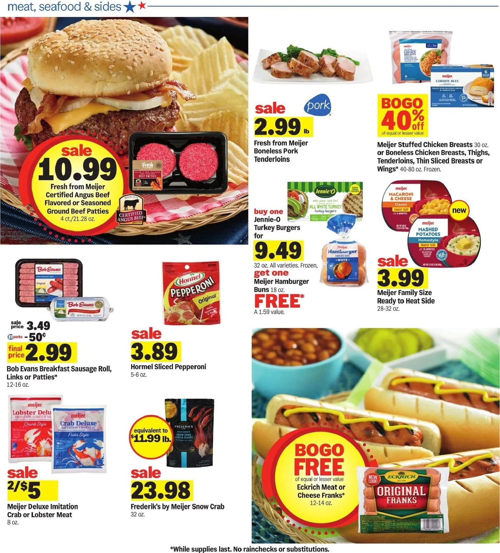 Weekly ad Meijer Sizzling Summer Deals from June 24 to June 30 2026 - Page 23