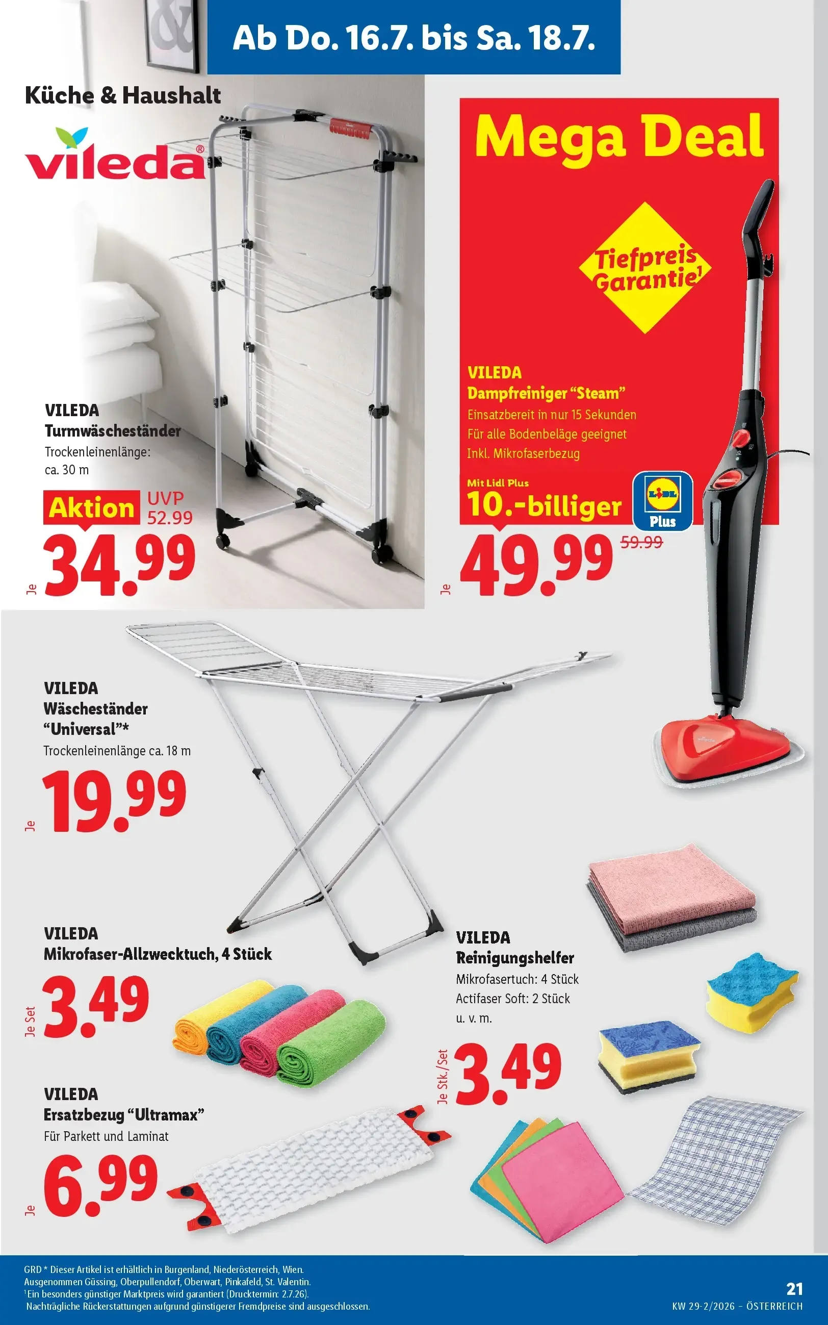 Lidl - Lidl ab 15.07.2026 - Angebote ab donnerstag von 16. Juli bis 18. Juli 2026 - Flugblätt seite 25
