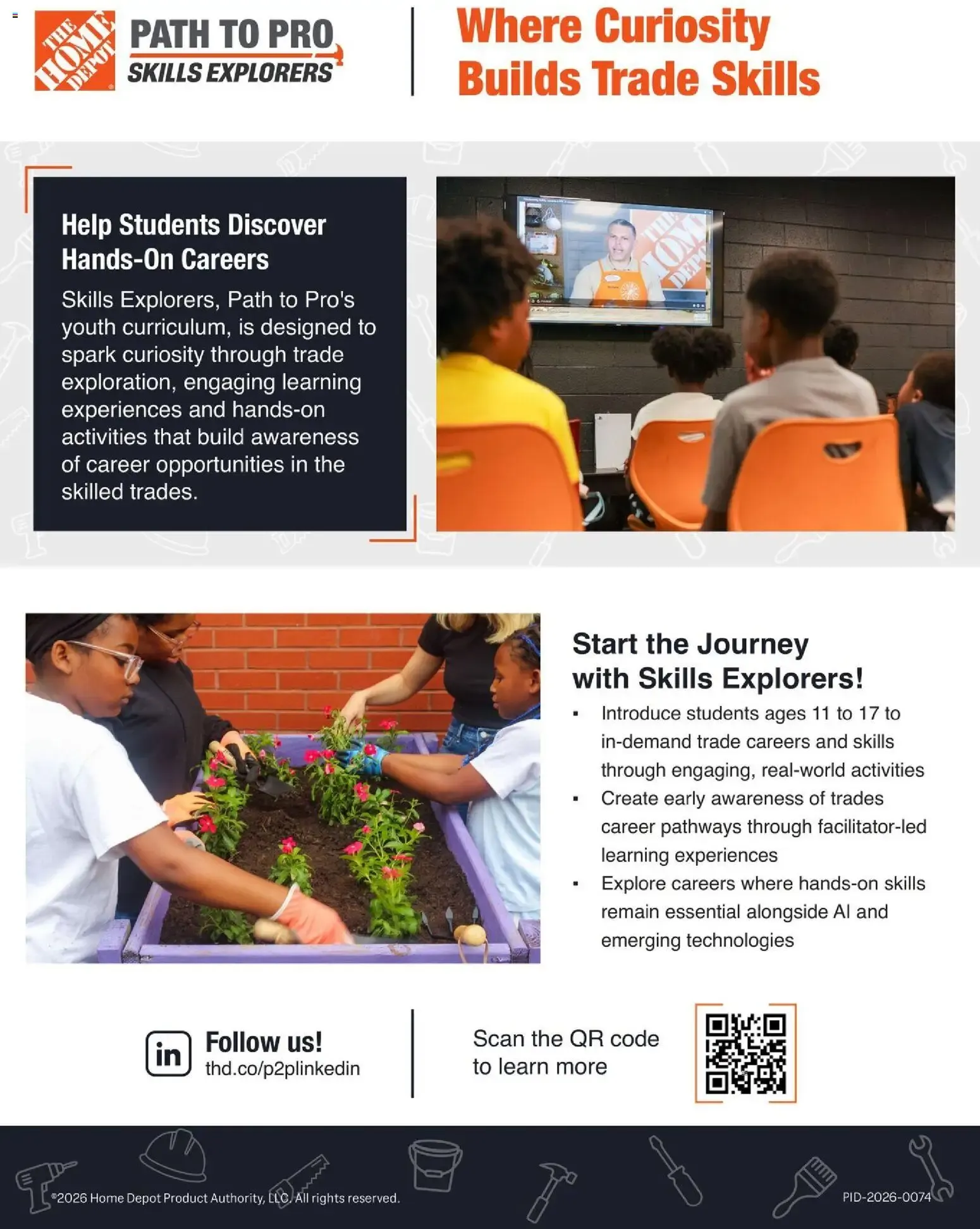 Weekly ad Path to Pro Skills Explorers - Where Curiosity Builds Trade Skills from September 17 to October 17 2026 - Page 1