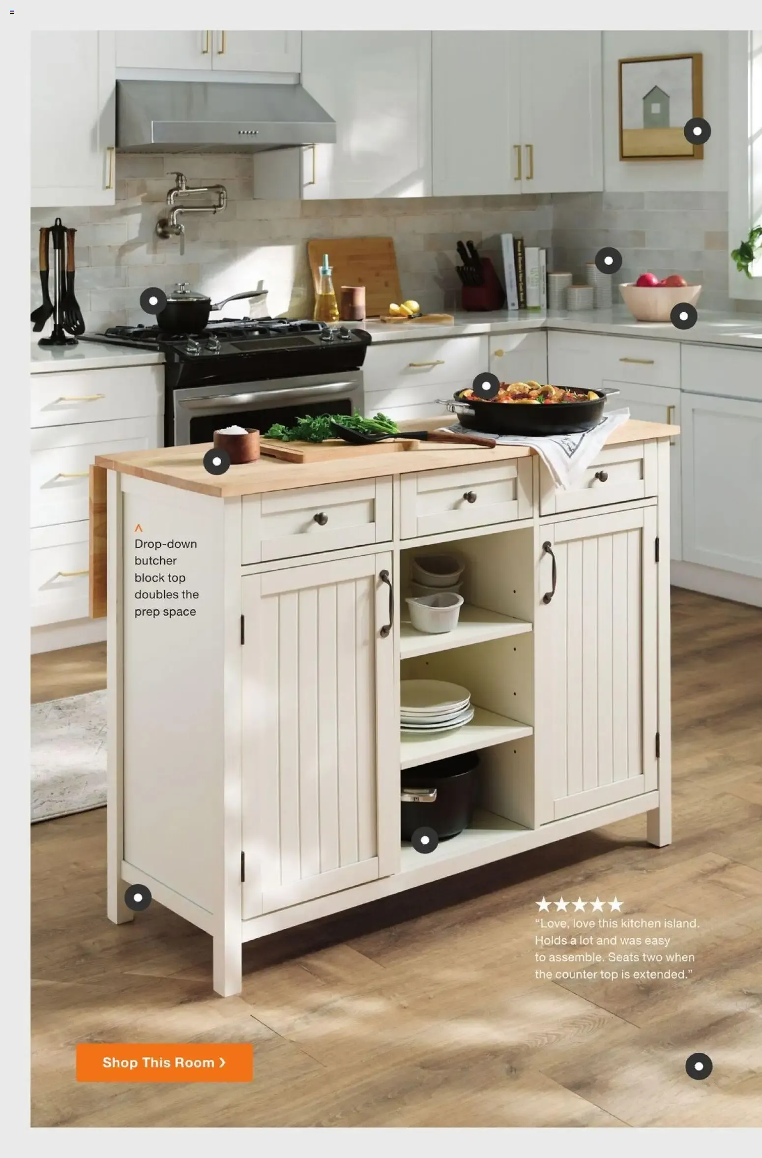 Weekly ad Home Depot - Curated & Comfortable - Hasta 30% de descuento en muebles y decoración from September 8 to October 25 2026 - Page 34