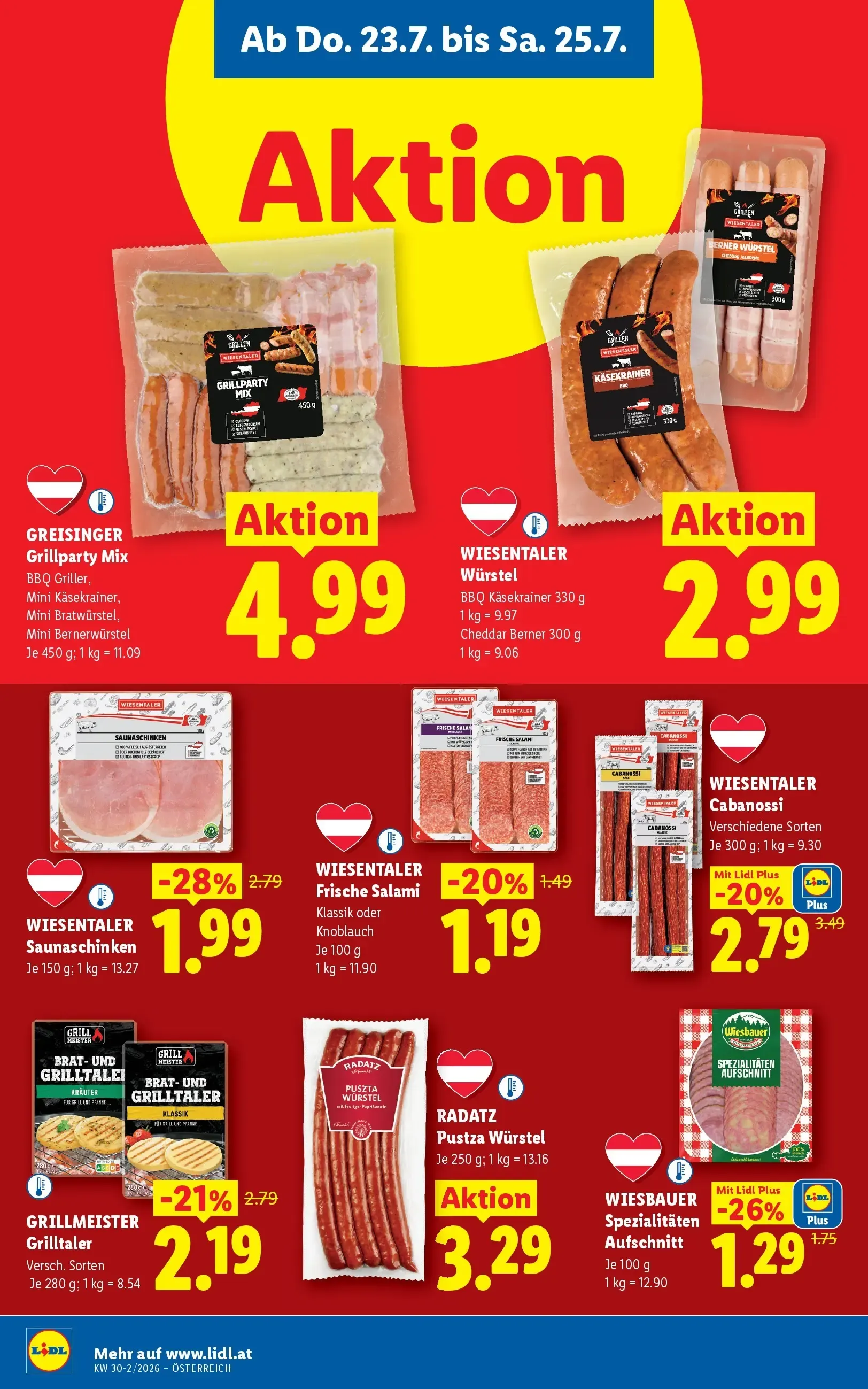 Lidl Flugblatt von 23. Juli bis 25. Juli 2026 - Flugblätt seite  10