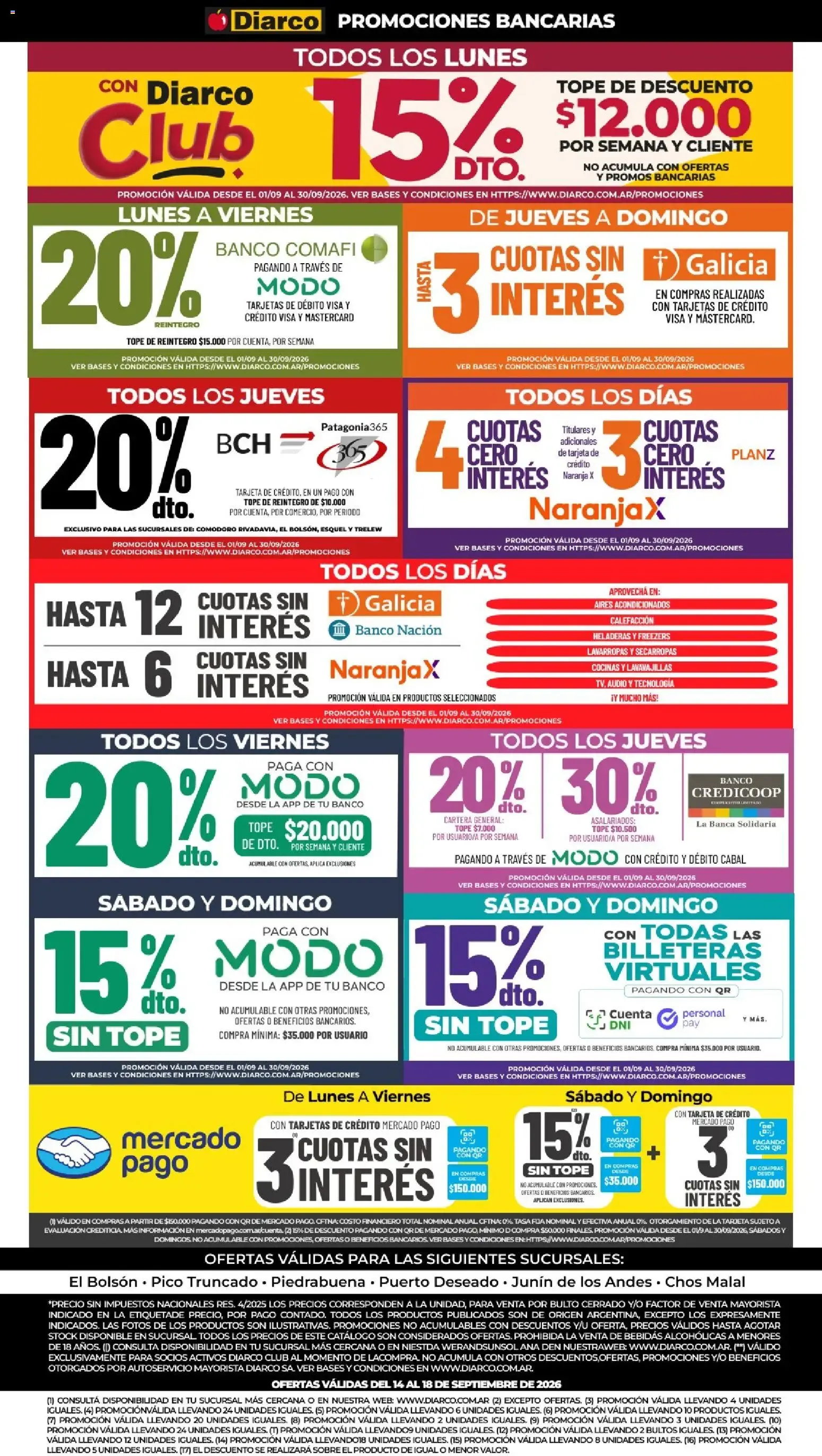 Ofertas de Diarco - ¡Todos pueden comprar por unidad o cantidad! 14 de septiembre al 18 de septiembre 2026 - Página 11 del catálogo