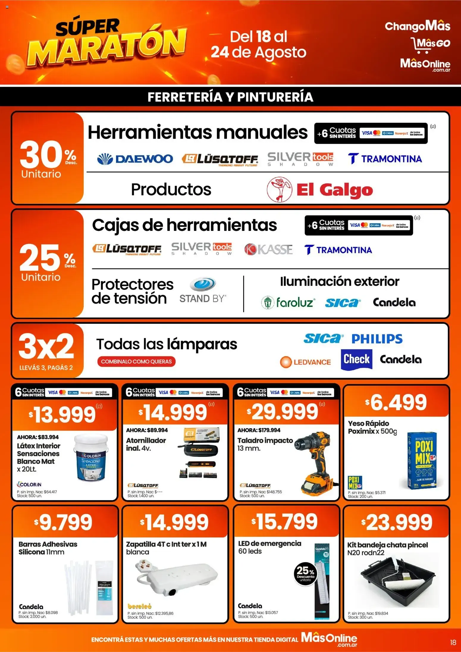 Ofertas de ChangoMás SÚPER MARATÓN 18 de agosto al 24 de agosto 2026 - Página 14 del catálogo