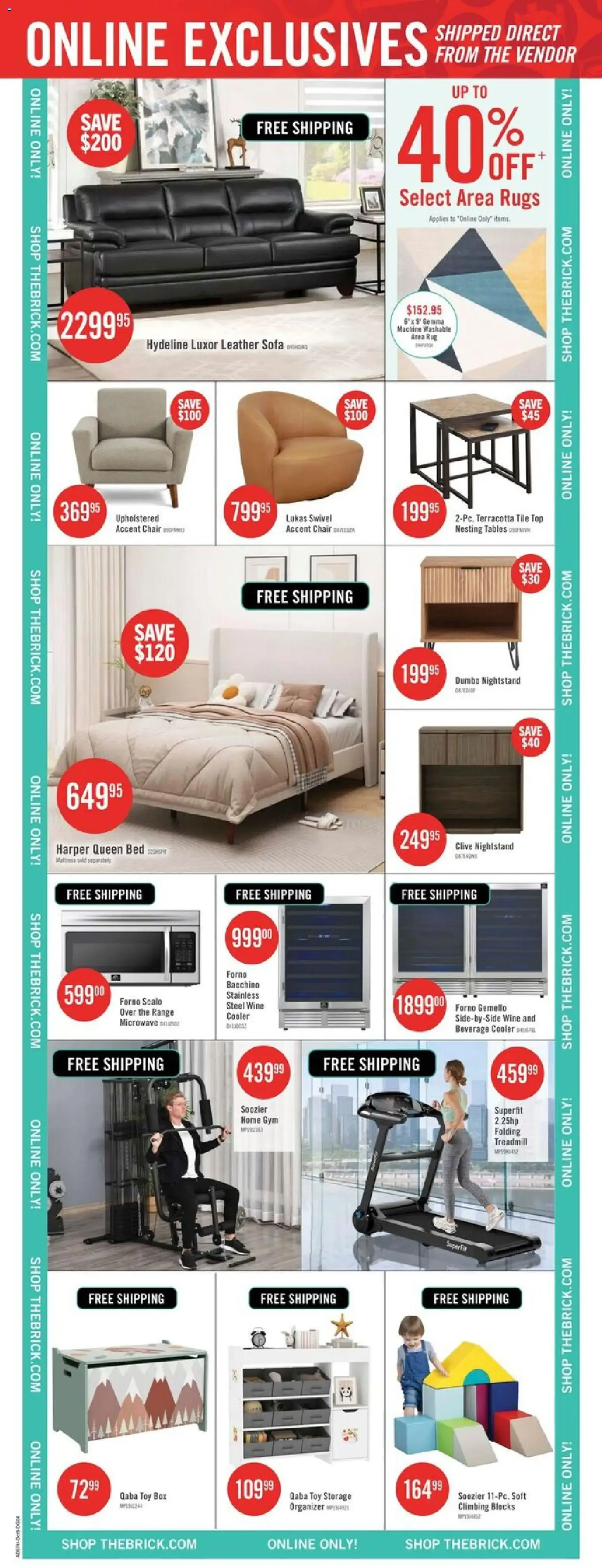 The Brick weekly flyer / circulaire from Oct 9, 2026 > weekly specials & deals from October 9 to October 21 2026 - flyer page 17