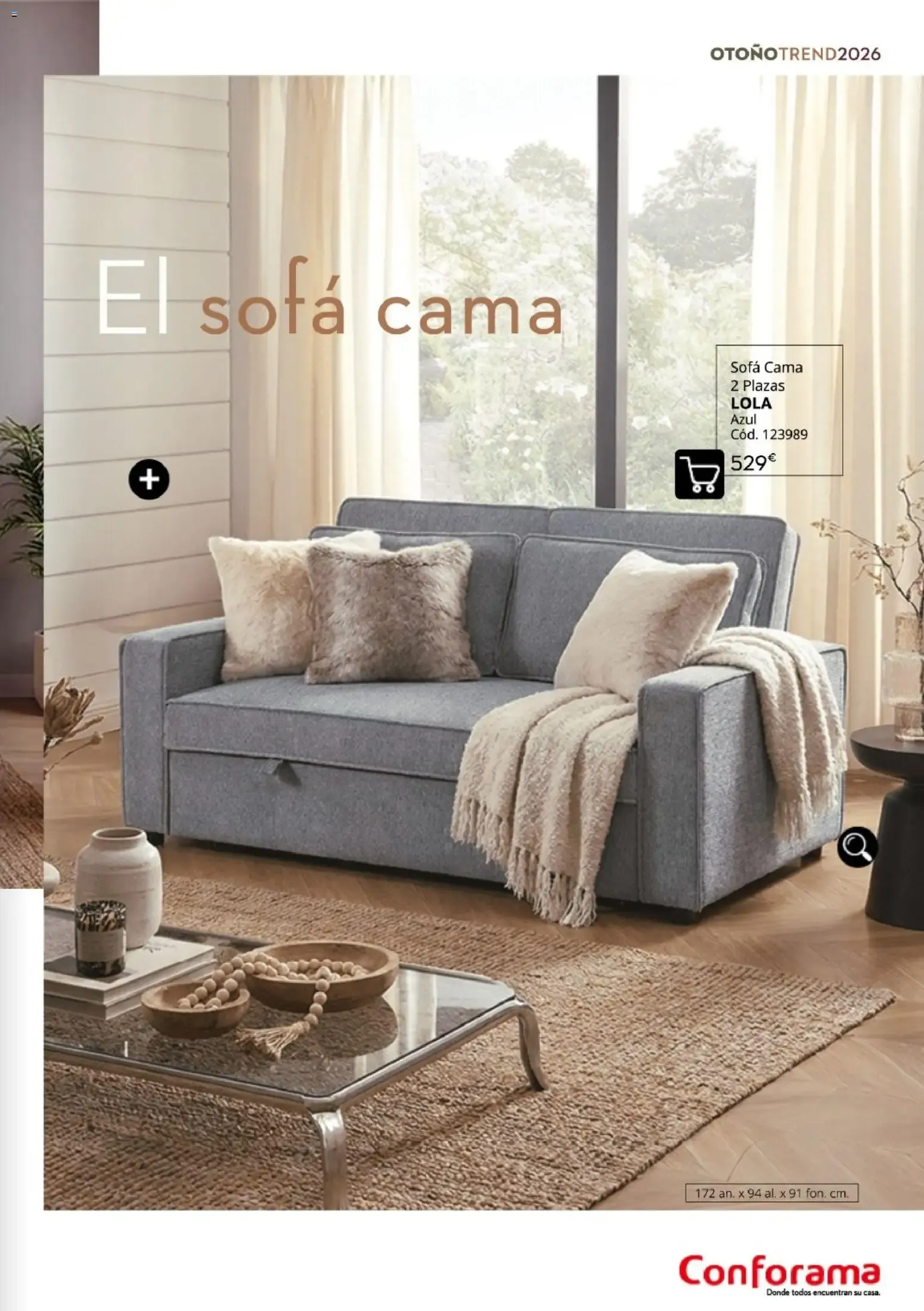 Catálogo de Conforama Otoño Trend 2026 30 de septiembre al 31 de diciembre 2026 - Página 16