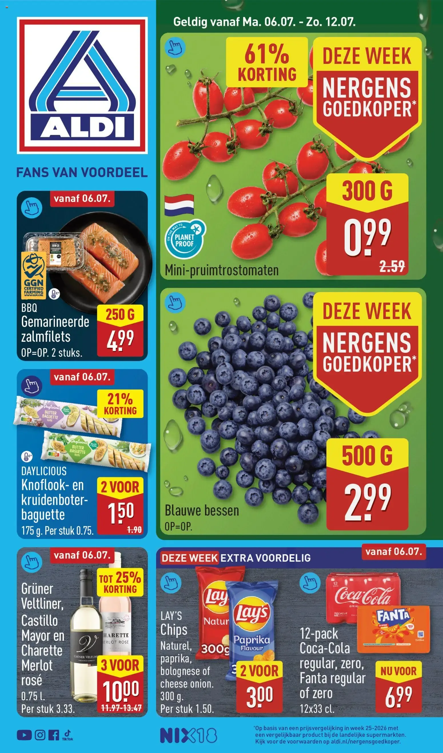 Aldi folder vanaf 06-07-2026 (volgende, deze week) van 6 juli tot 12 juli 2026 - Folder pagina 1