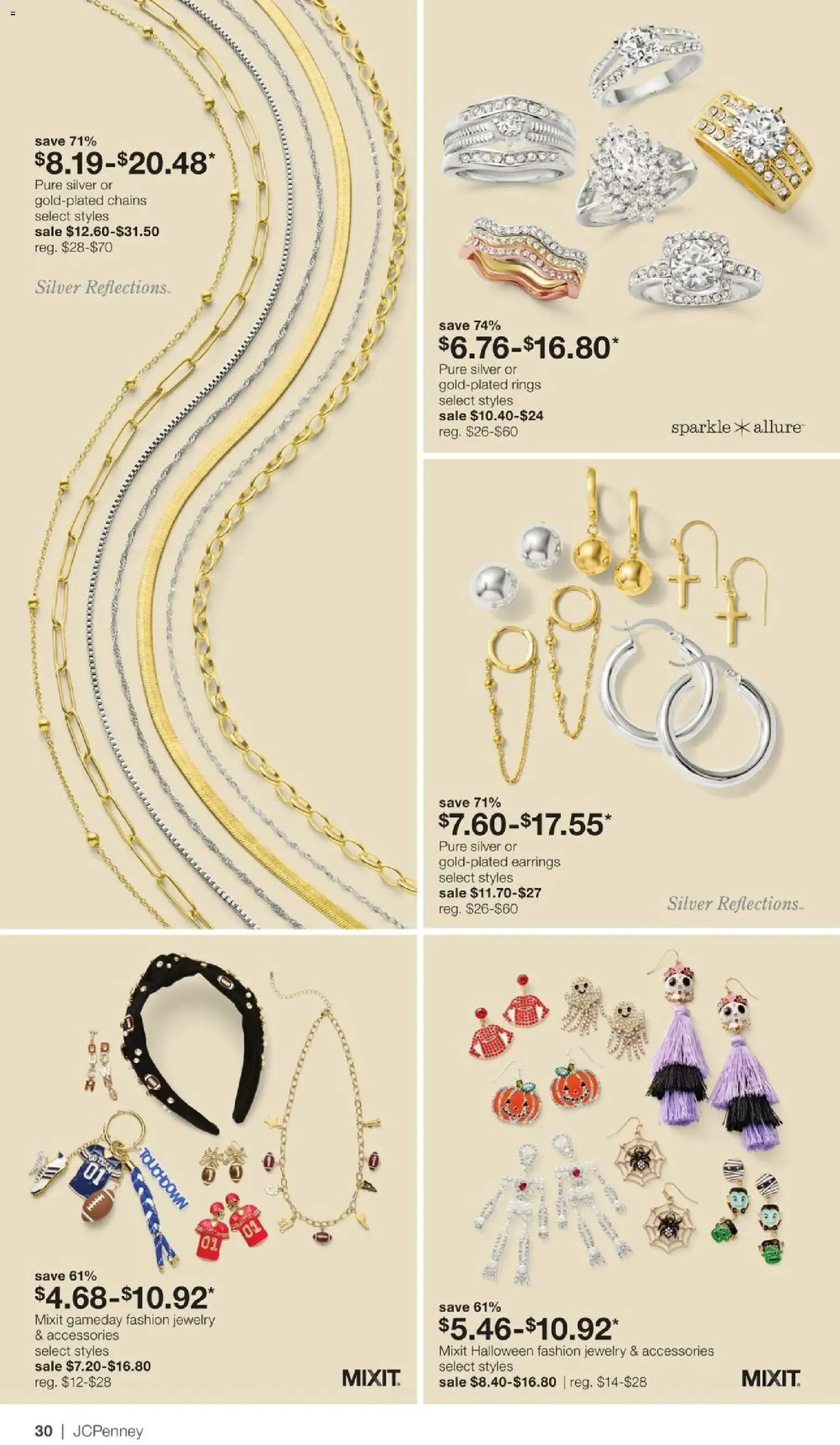 Weekly ad JCPenney Our Biggest Jewelry Sale of the season from September 28 to October 25 2026 - Page 29
