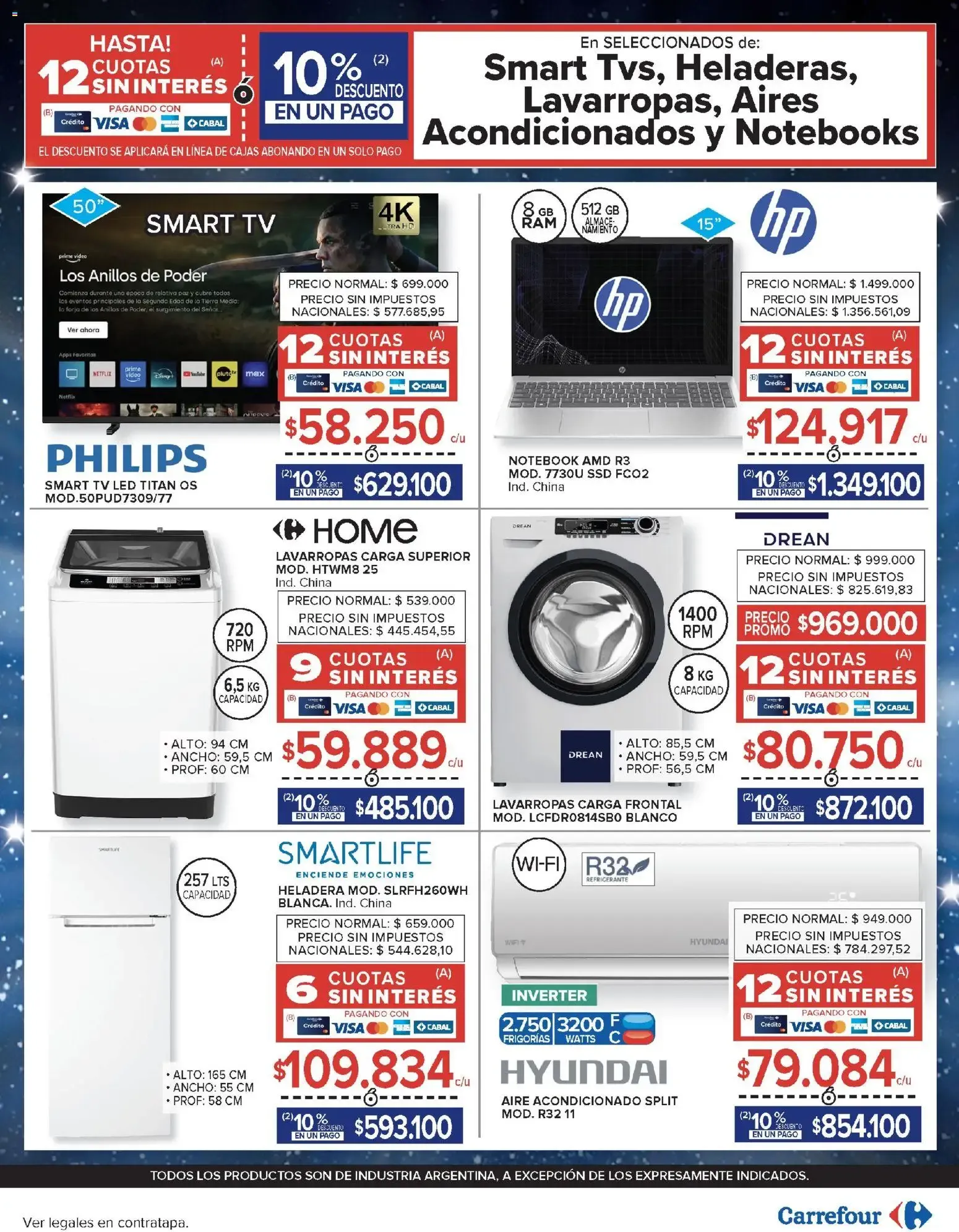 Ofertas de Carrefour Ahorro Gigante: Ofertas Hiper y Market 19 de agosto al 25 de agosto 2026 - Página 28 del catálogo