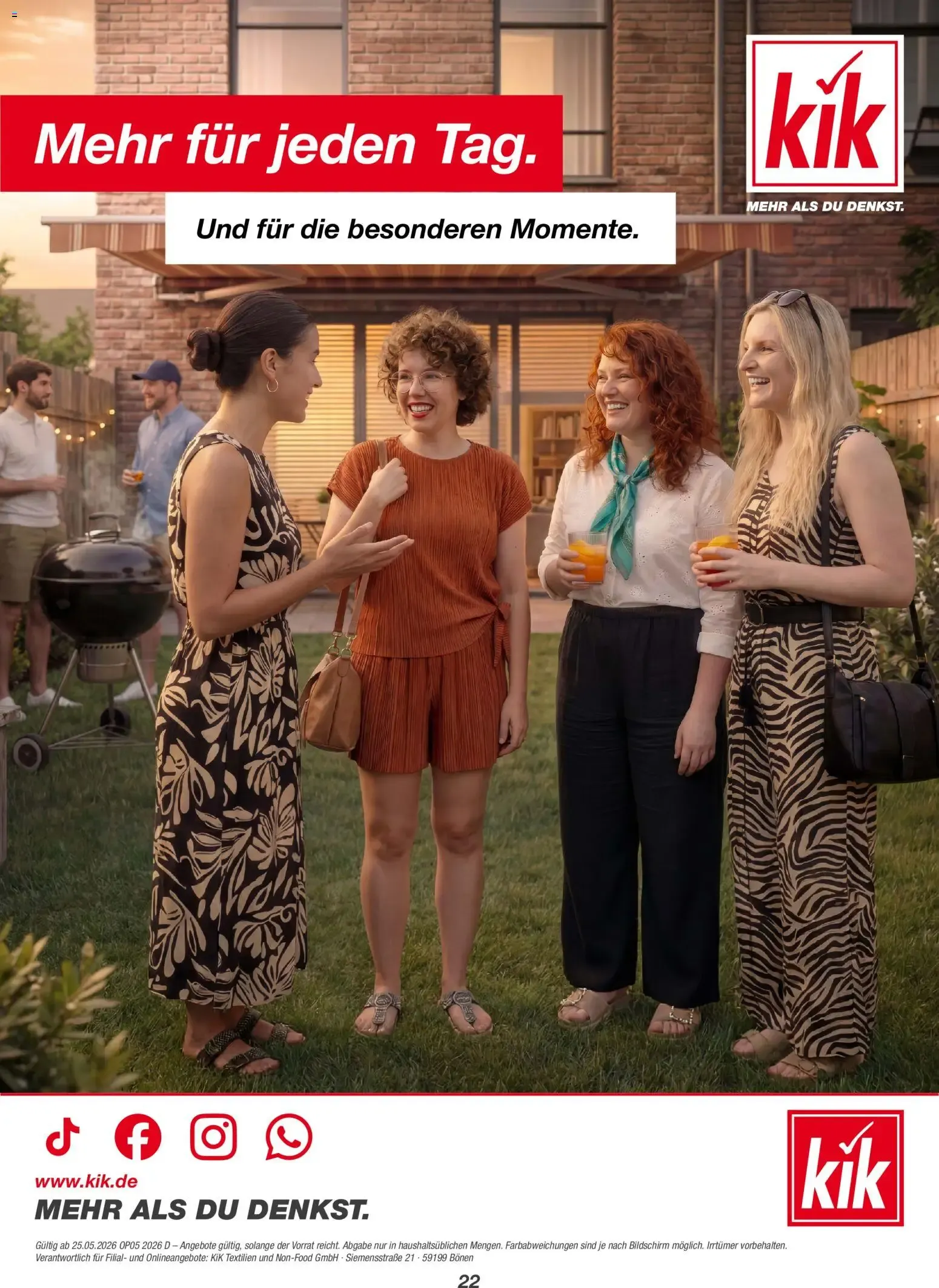 Más momentos de verano juntos von 25. Mai bis 22. Juni 2026 - Prospekt seite 22