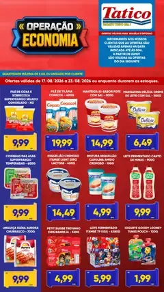 Tatico Ofertas de 17/08/2026 | Folhetos e Promoções