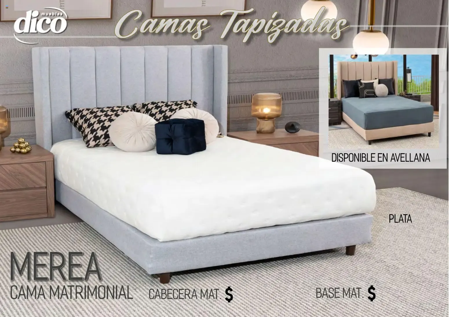 Catálogo de Muebles Dico catálogo Camas tapizadas (01/04/2026 - 31/10/2026) - catálogo en línea 1 de abril al 31 de octubre 2026 - Pagina 2