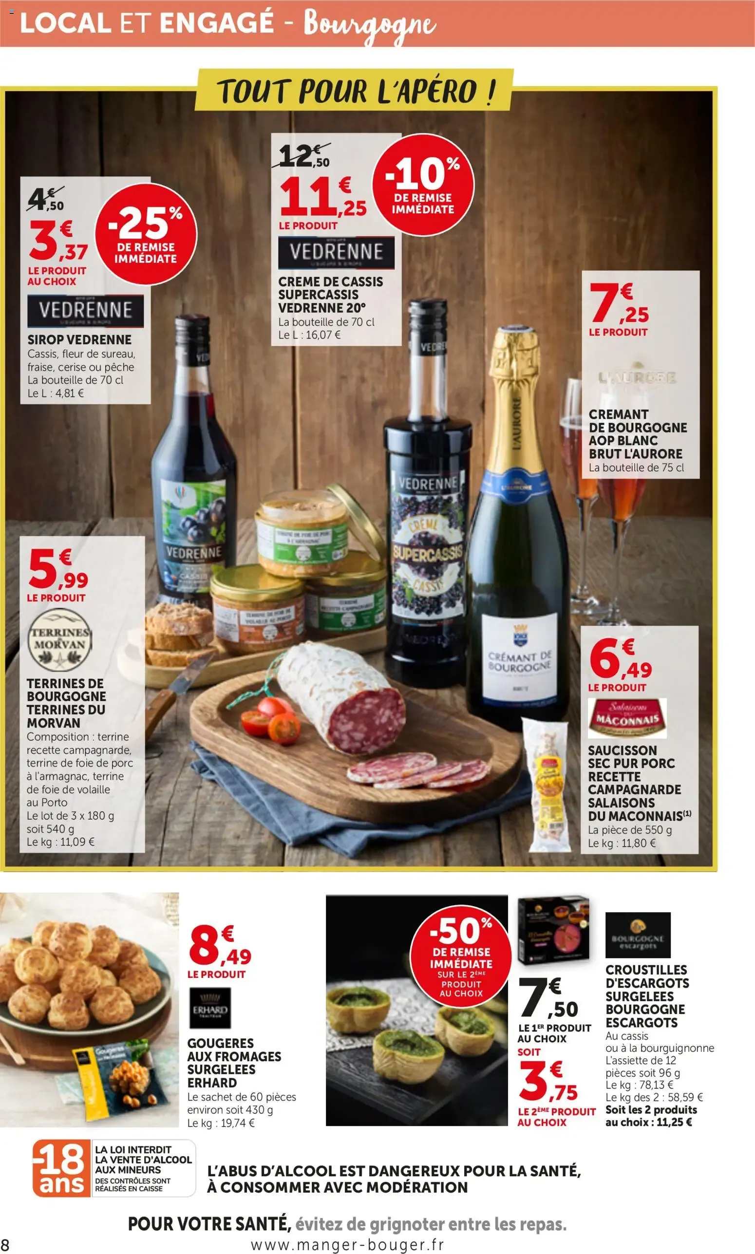 Maxi Marché: Célébrons les Producteurs de chez nous - Bourgogne du 13 octobre au 25 octobre 2026 - Catalogue page 8