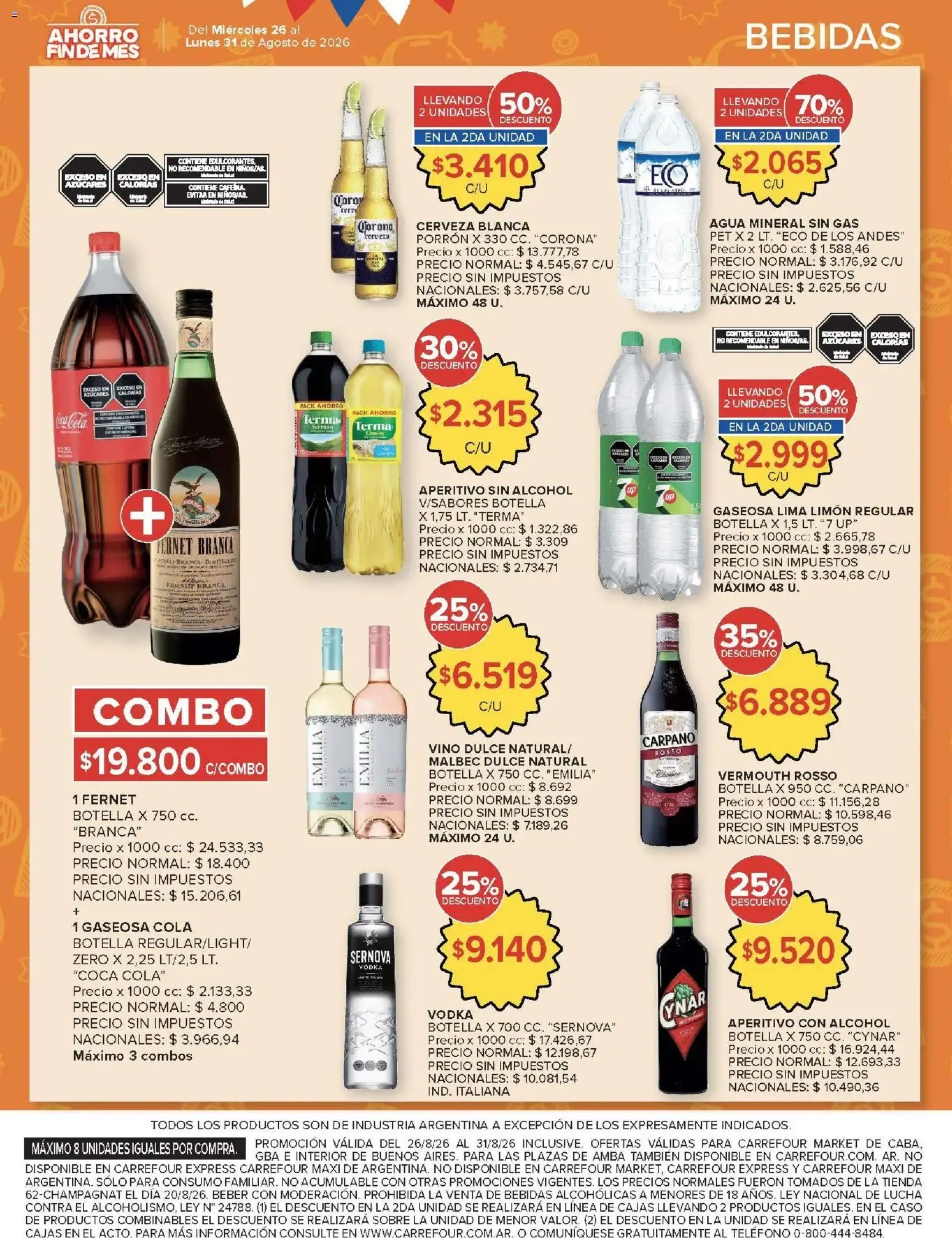 Ofertas de Carrefour ofertas || del 26/08/2026 - 31/08/2026 || Promociones 26 de agosto al 31 de agosto 2026 - Página 46 del catálogo