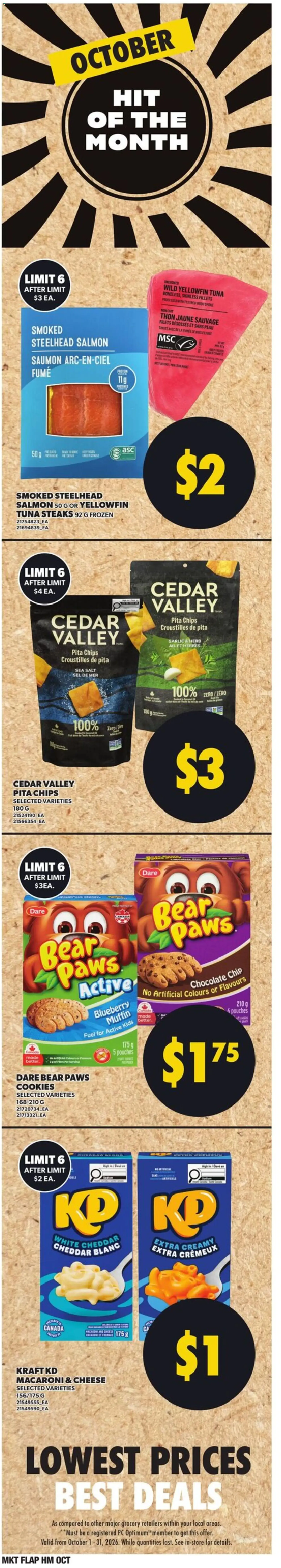 Loblaws weekly flyer / circulaire from Oct 8, 2026 > weekly specials & deals from October 8 to October 14 2026 - flyer page 7