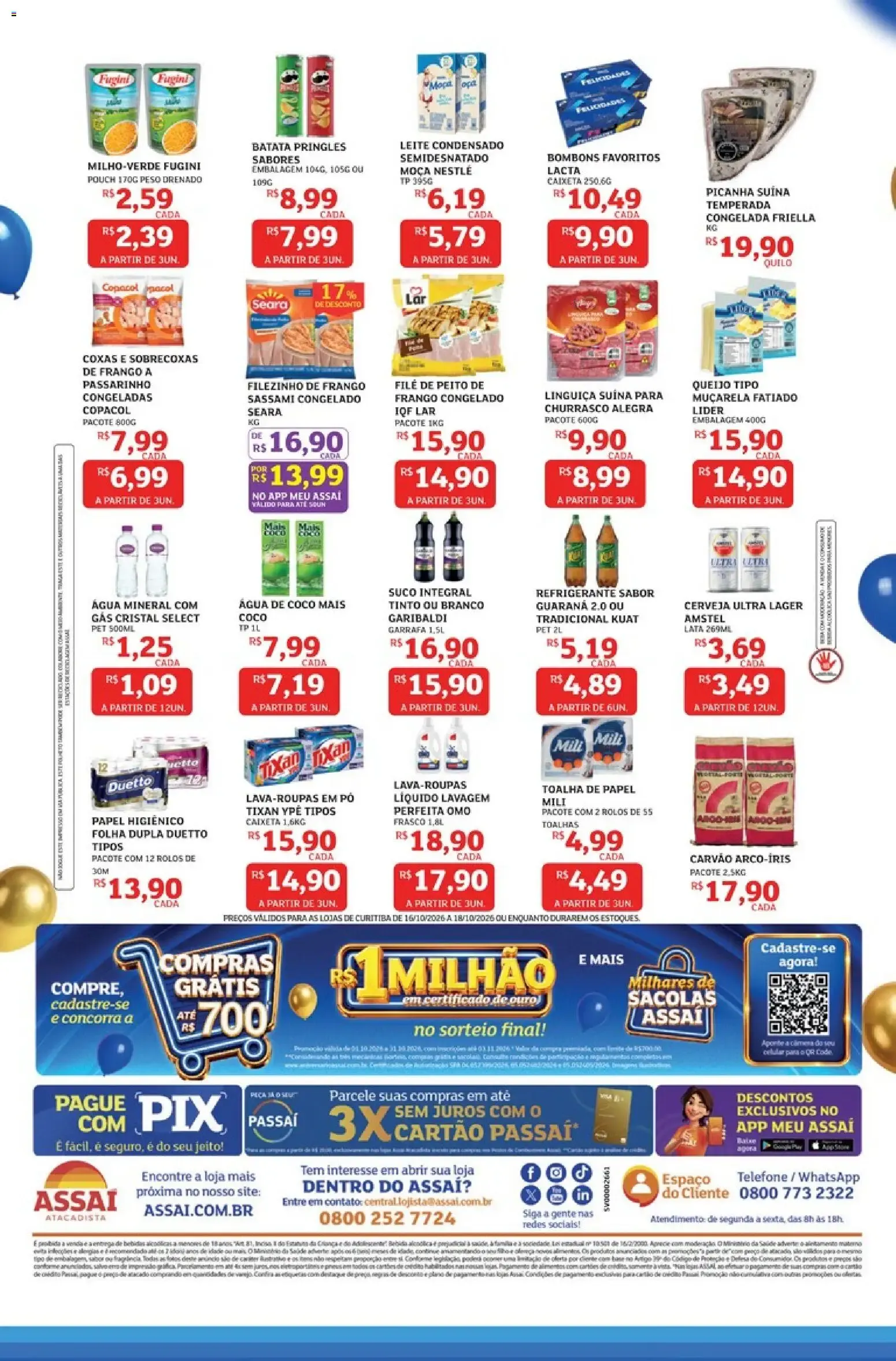 Encarte de Assaí Atacadista ofertas - PR de 16/10/2026 | Promoções Online 16 de outubro até 18 de outubro 2026 - Pagina 2