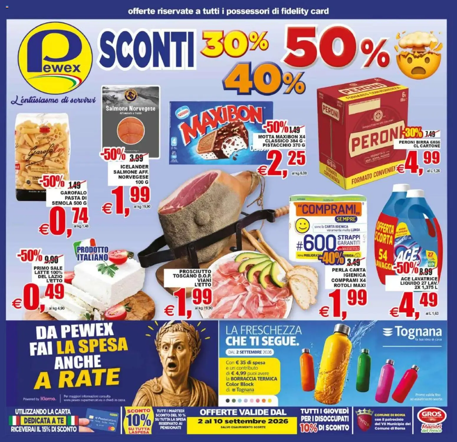 Nuovo Pewex volantino via Rubicone, 36 dal 02/09/2026 > offerte anteprima 🛍️ da 2 settembre a 10 settembre di 2026 - Pagina del volantino 1