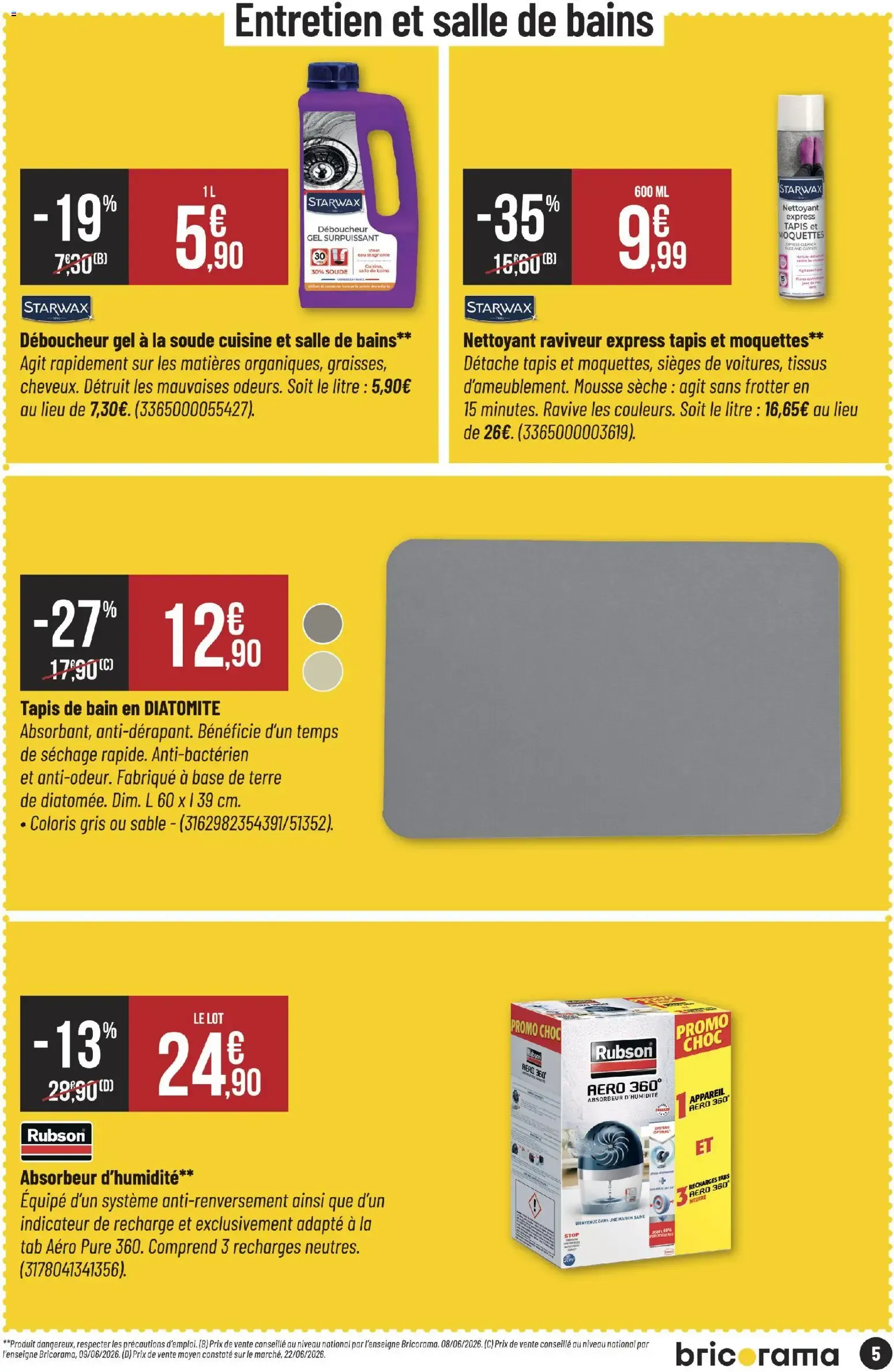 Bricorama catalogue à partir du 26/08/2026 - promo en ligne du 26 août au 6 septembre 2026 - Catalogue page 5