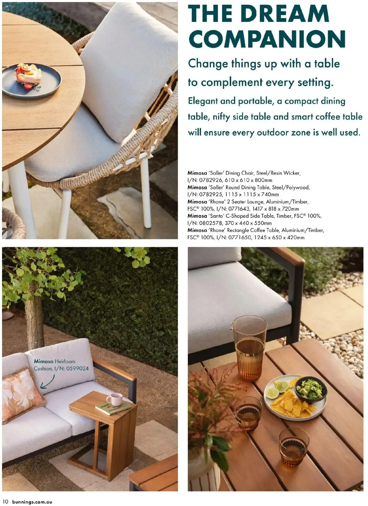Bunnings Warehouse Outdoor Style Guide - Catalogue valid from 25 August to 25 August 2026 - page 10