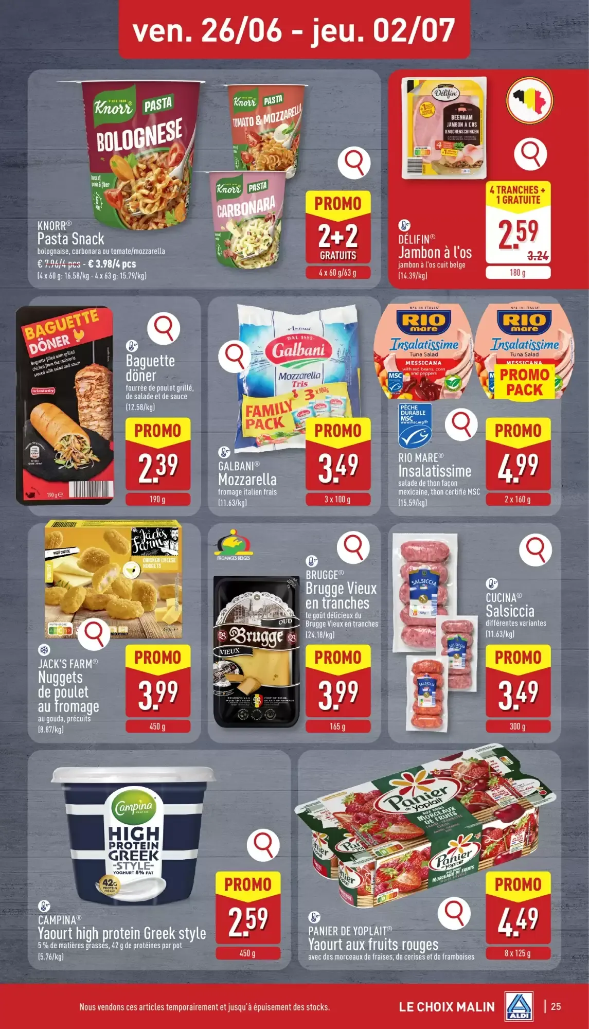 ALDI Dépliant week 26 van 22 juni tot 27 juni 2026 - folder pagina 25