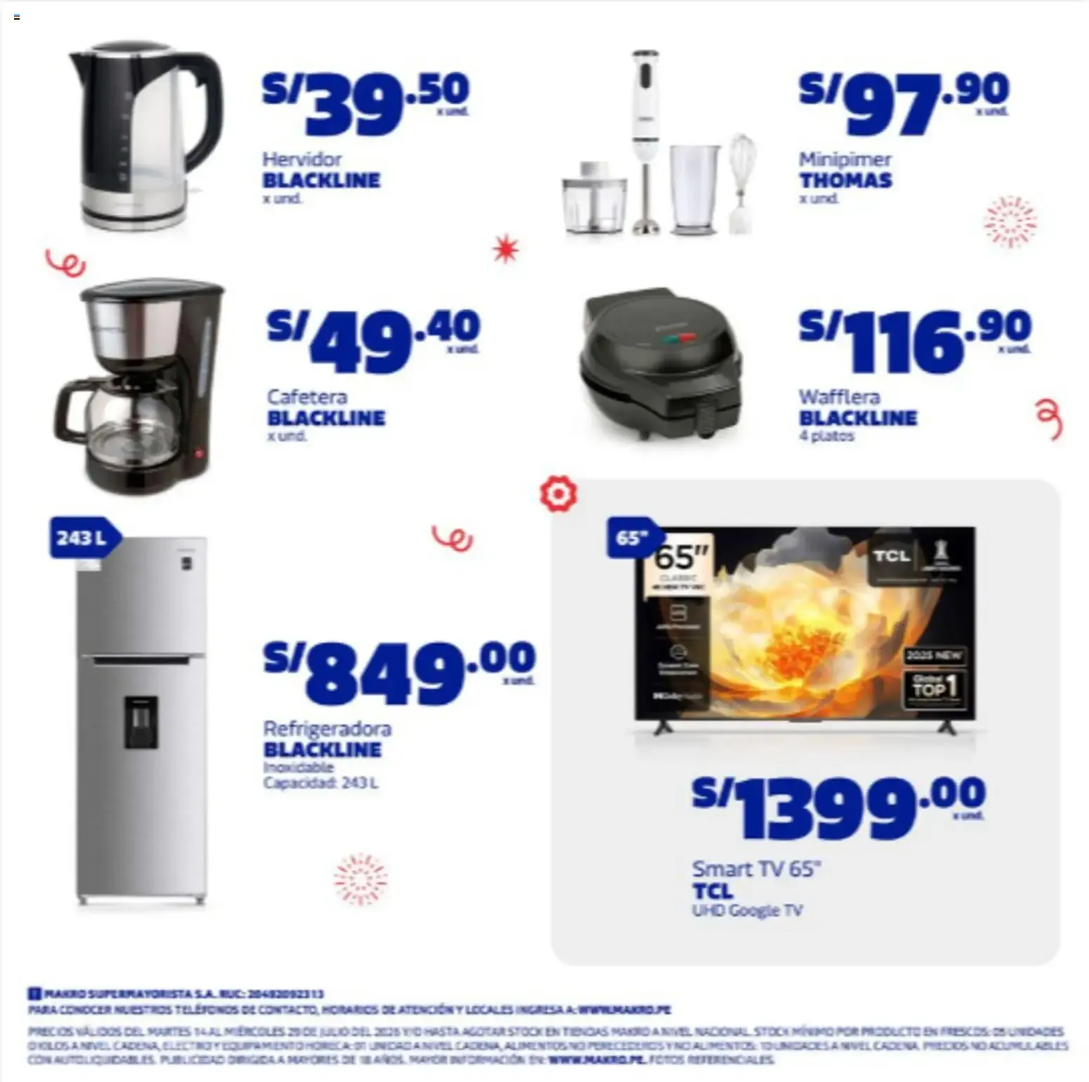 Catalogo de Catálogo Makro - Esp Fiestas Patrias VIG online del 14/07/2026 14 de julio al 29 de julio 2026 - Pag 6