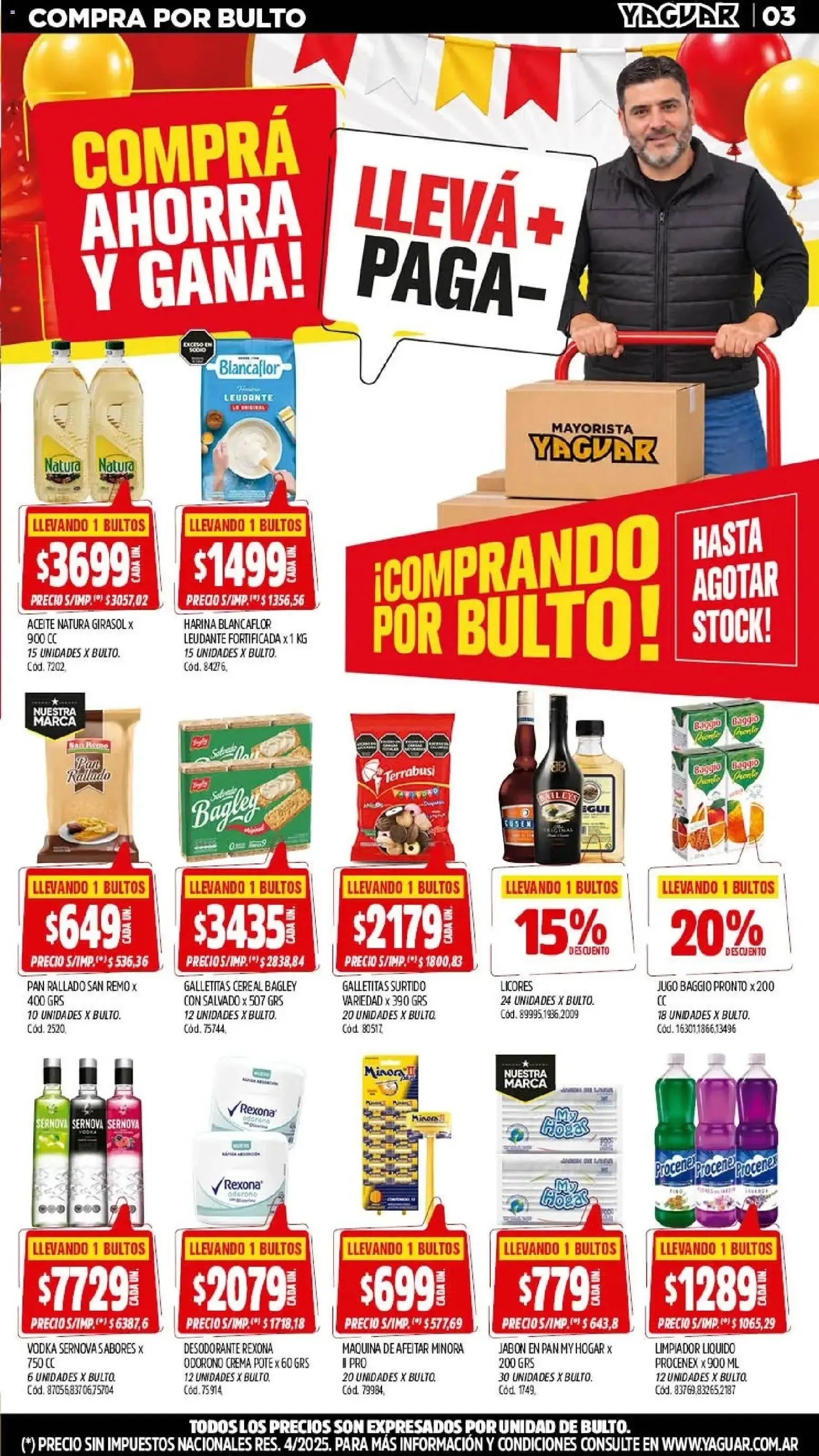 Ofertas de Mayorista Yaguar - El Cumple del Año 38 5 de octubre al 11 de octubre 2026 - Página 2 del catálogo