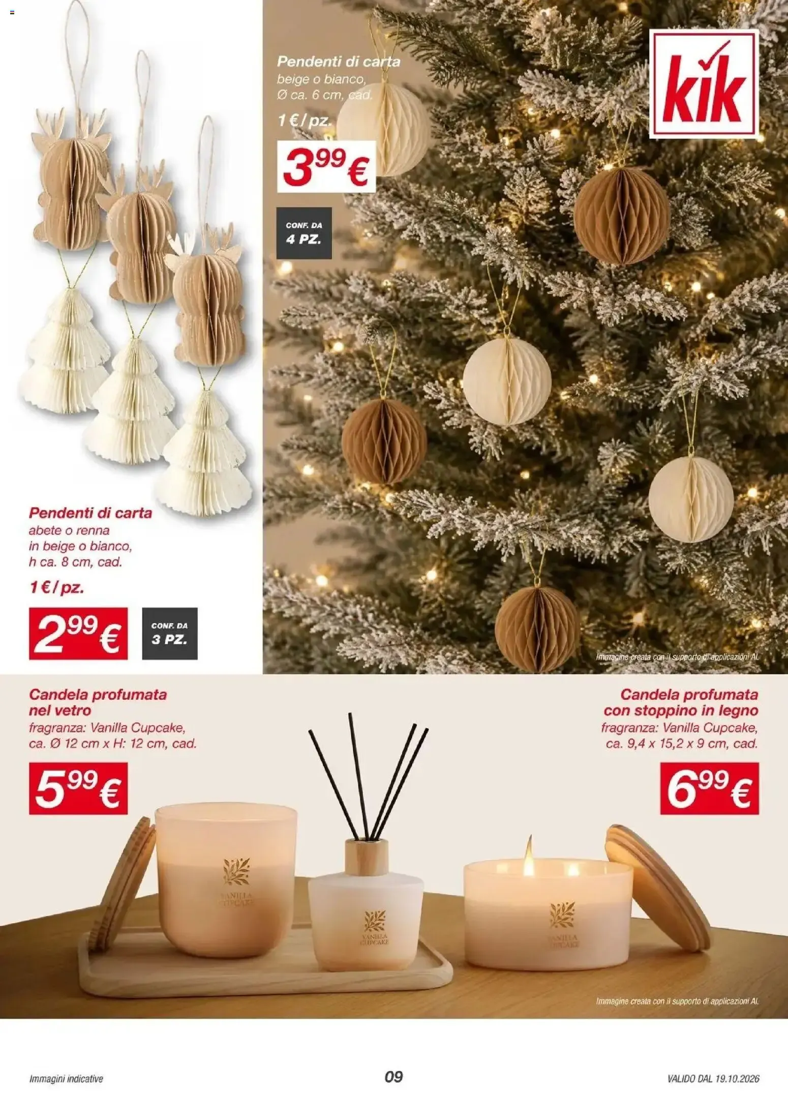 KiK: Più Magia del Natale per la tua casa. da 19 ottobre a 24 ottobre di 2026 - Pagina del volantino 9