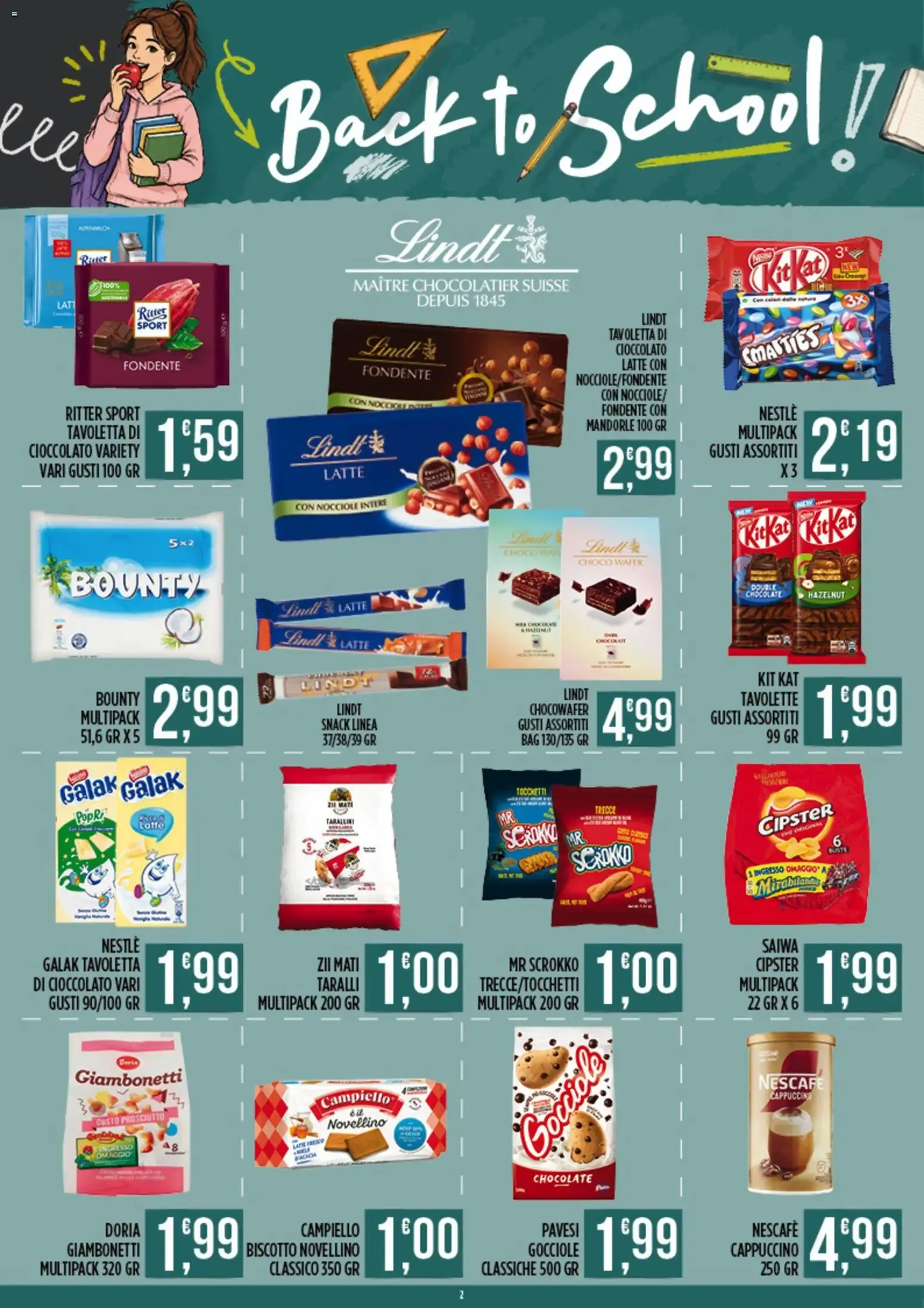 Euroesse Volantino Back to School: Offerte dal 21/09/2026 al 04/10/2026 da 21 settembre a 4 ottobre di 2026 - Pagina del volantino 2