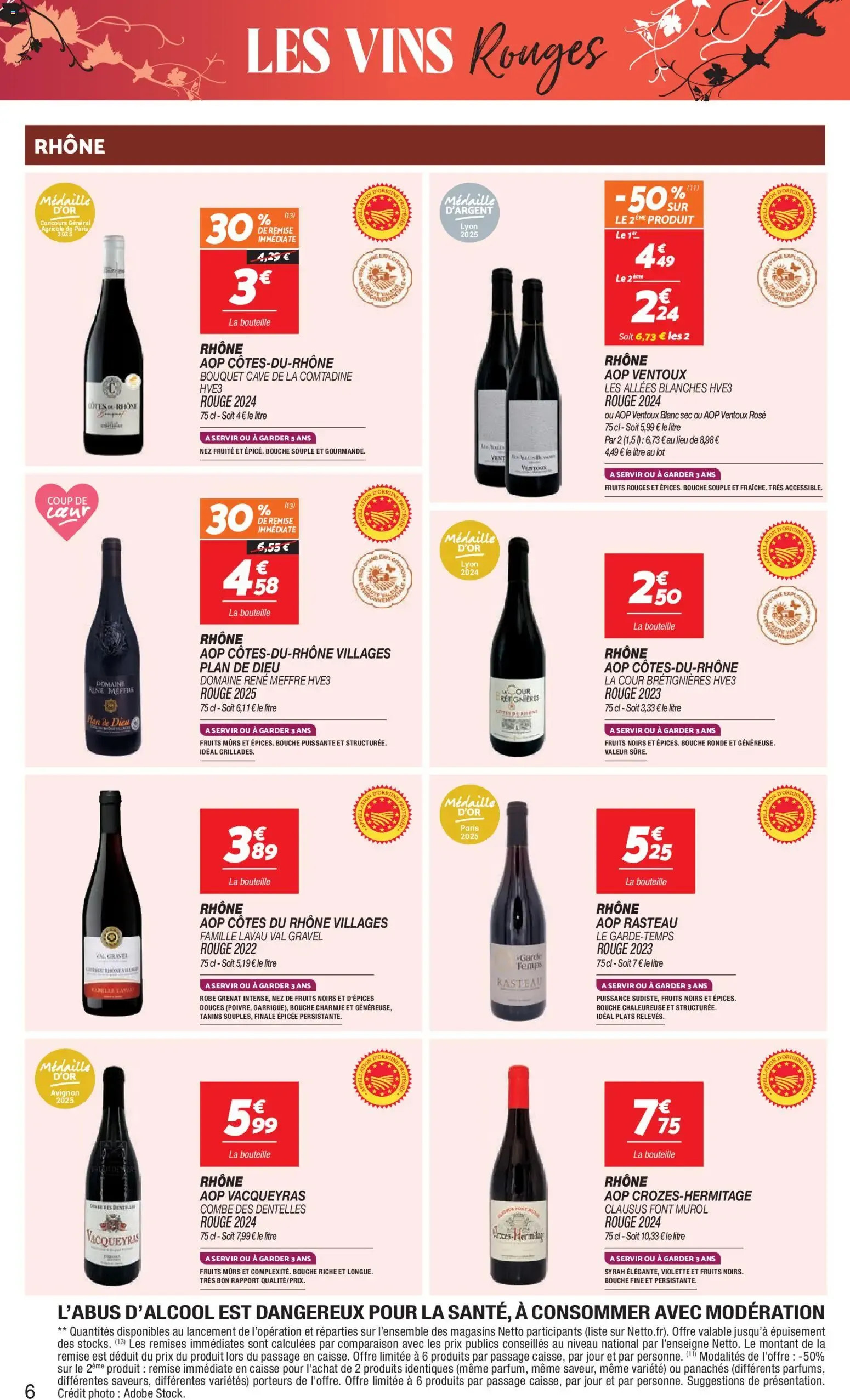 Netto Foire aux Vins d'automne du 8 septembre au 28 septembre 2026 - Catalogue page 6