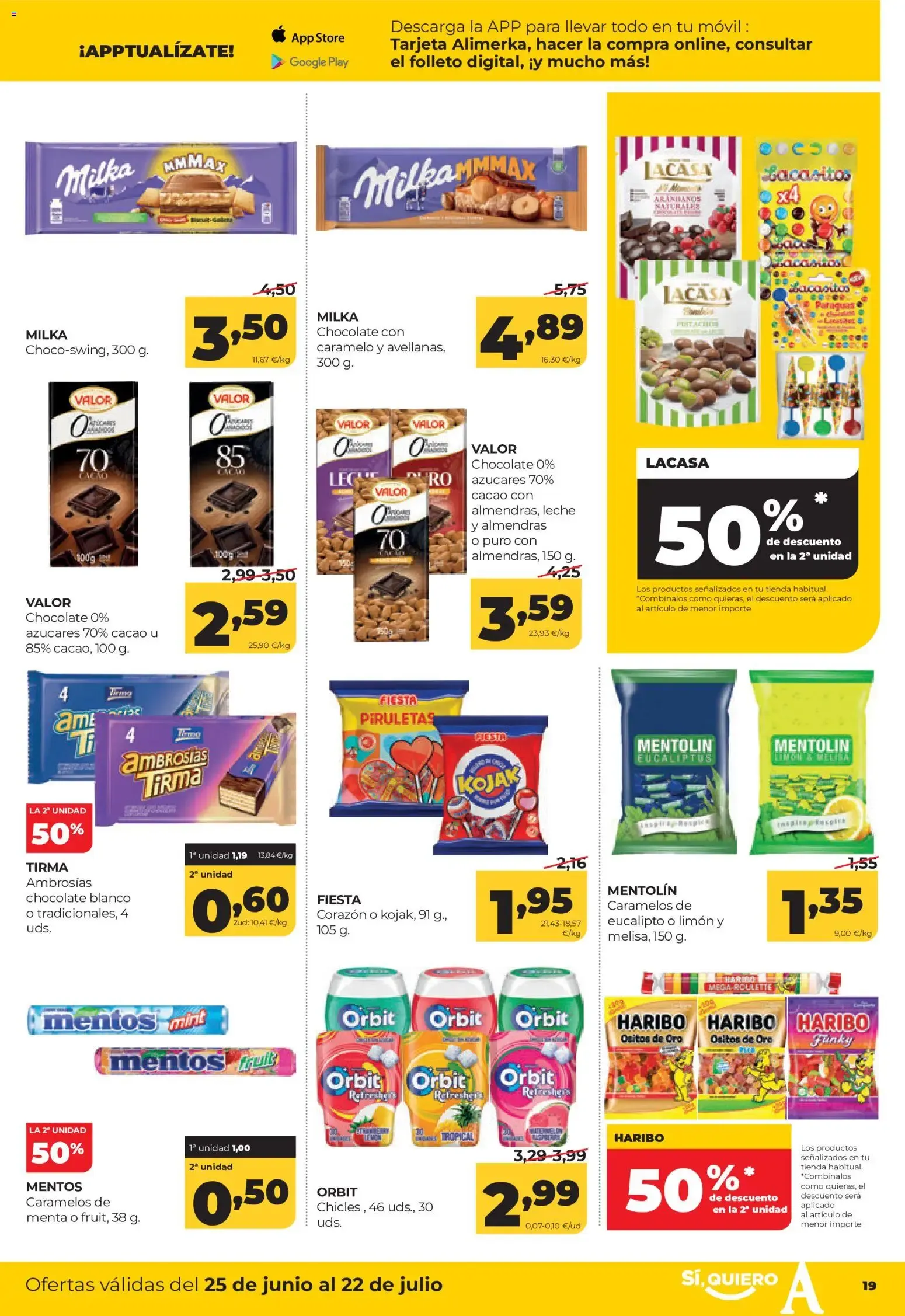 Catálogo de Alimerka folleto >> 25/06 - 22/07/2026 (catálogo) 25 de junio al 22 de julio 2026 - Página 19