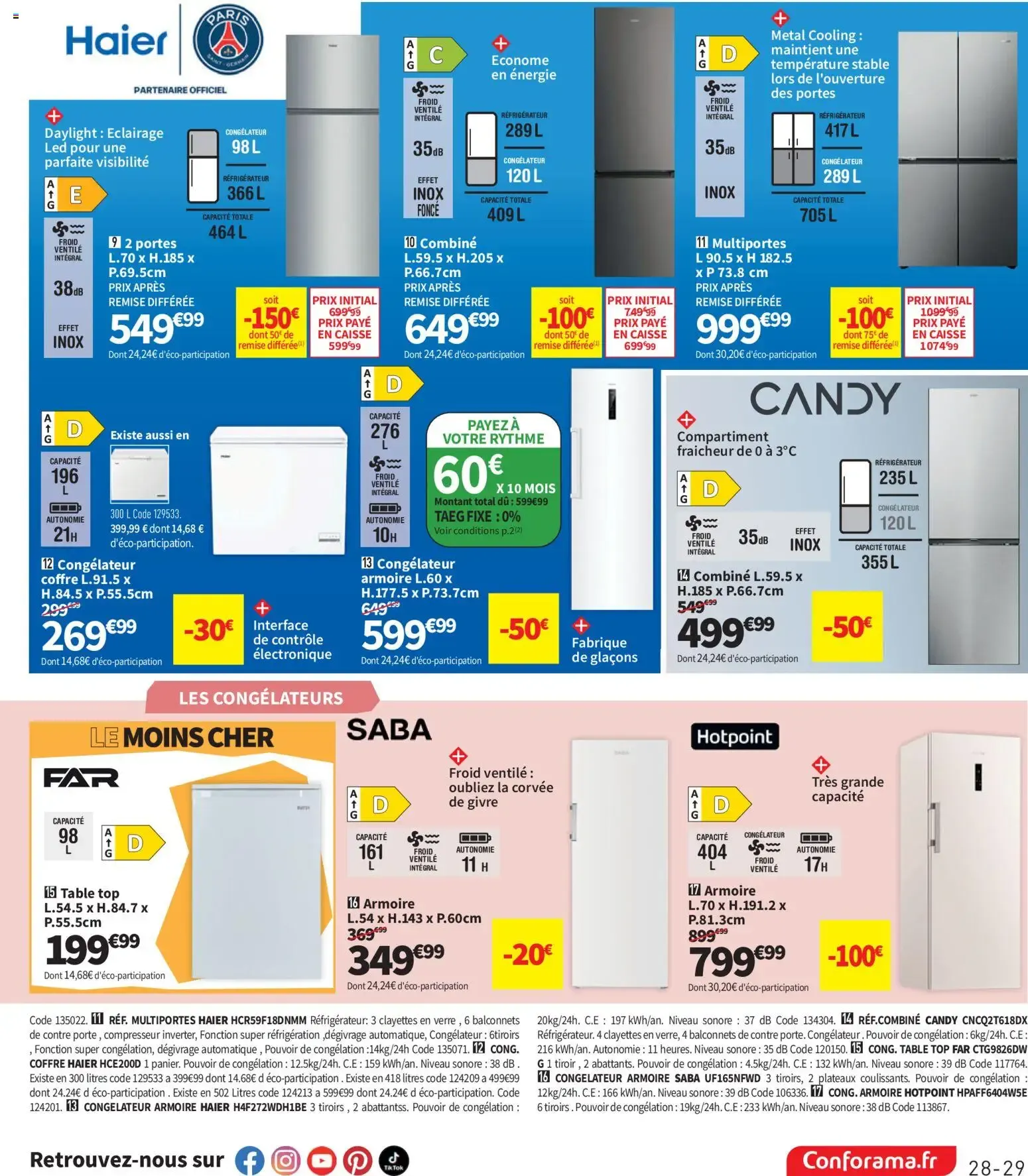 Conforama - Dormez Confo: La Grande Literie du 7 juillet au 3 août 2026 - Catalogue page 29