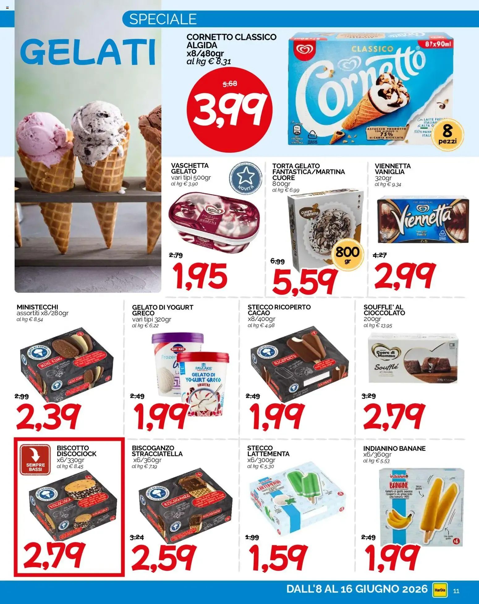 HarDis volantino dal 08/06/2026 - online Offerte da 8 giugno a 16 giugno di 2026 - Pagina del volantino 10