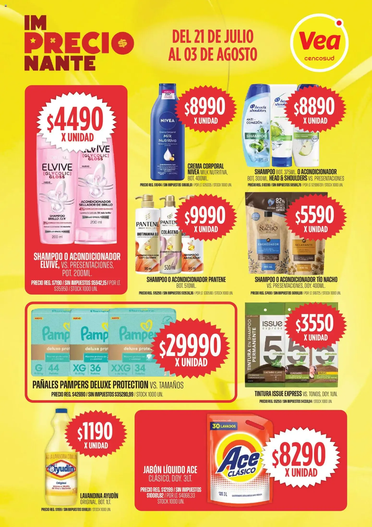 Ofertas de Vea IM PRECIO NANTE 21 de julio al 3 de agosto 2026 - Página 11 del catálogo