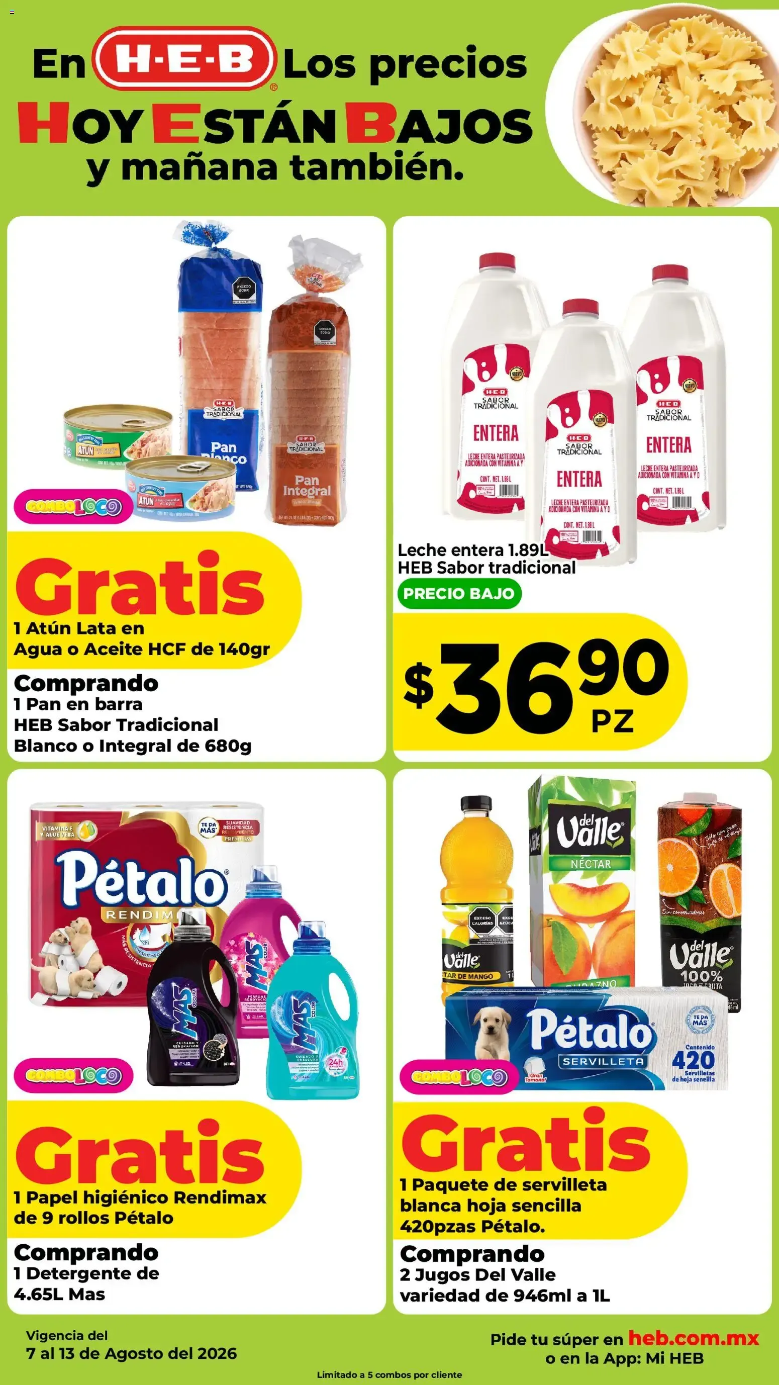Catálogo de H-E-B: Precios Bajos Hoy y Mañana 7 de agosto al 10 de agosto 2026 - Pagina 5
