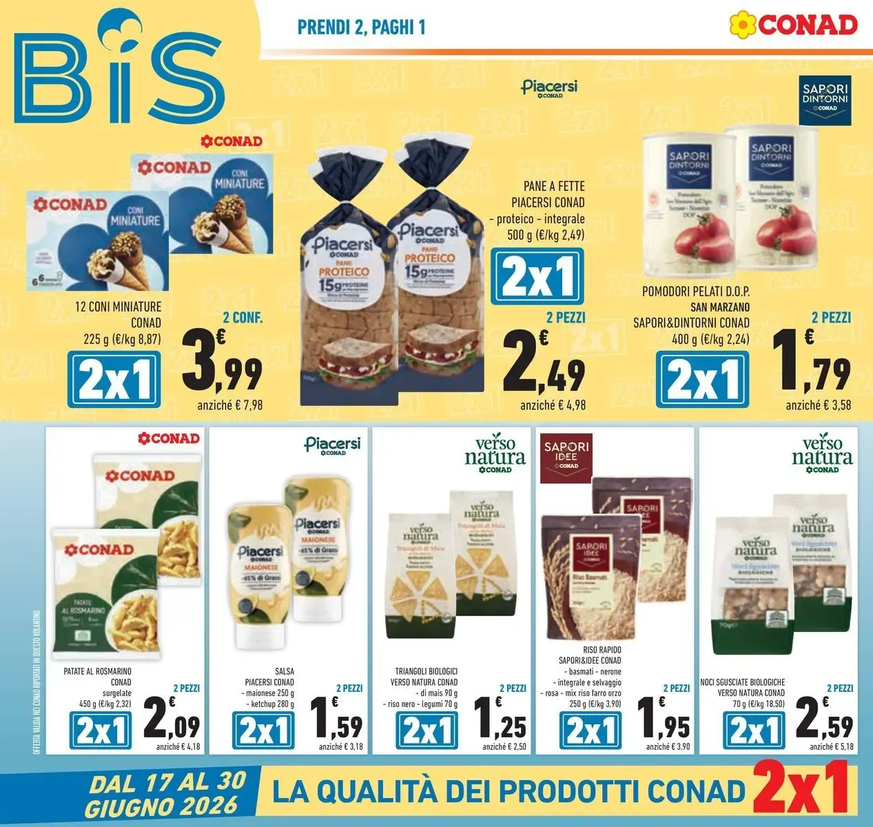 Conad: Sconti fino al 40% da 17 giugno a 30 giugno di 2026 - Pagina del volantino 8