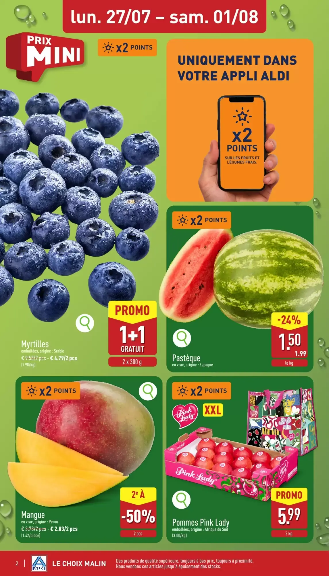 ALDI Dépliant week 31 van 27 juli tot 1 augustus 2026 - folder pagina 2