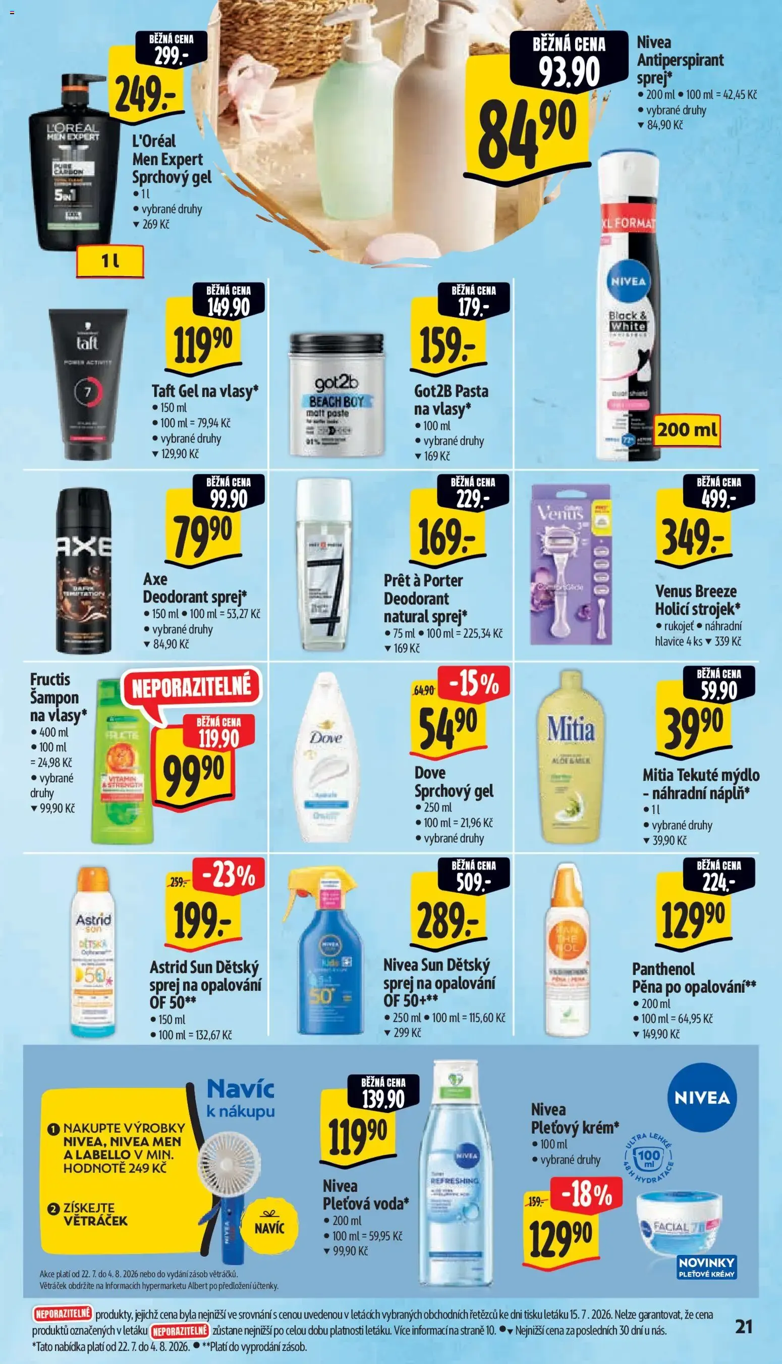 Albert leták - Hypermarket od 22.07.2026 - Akční leták - 22. července 28. července 2026 - Page 31