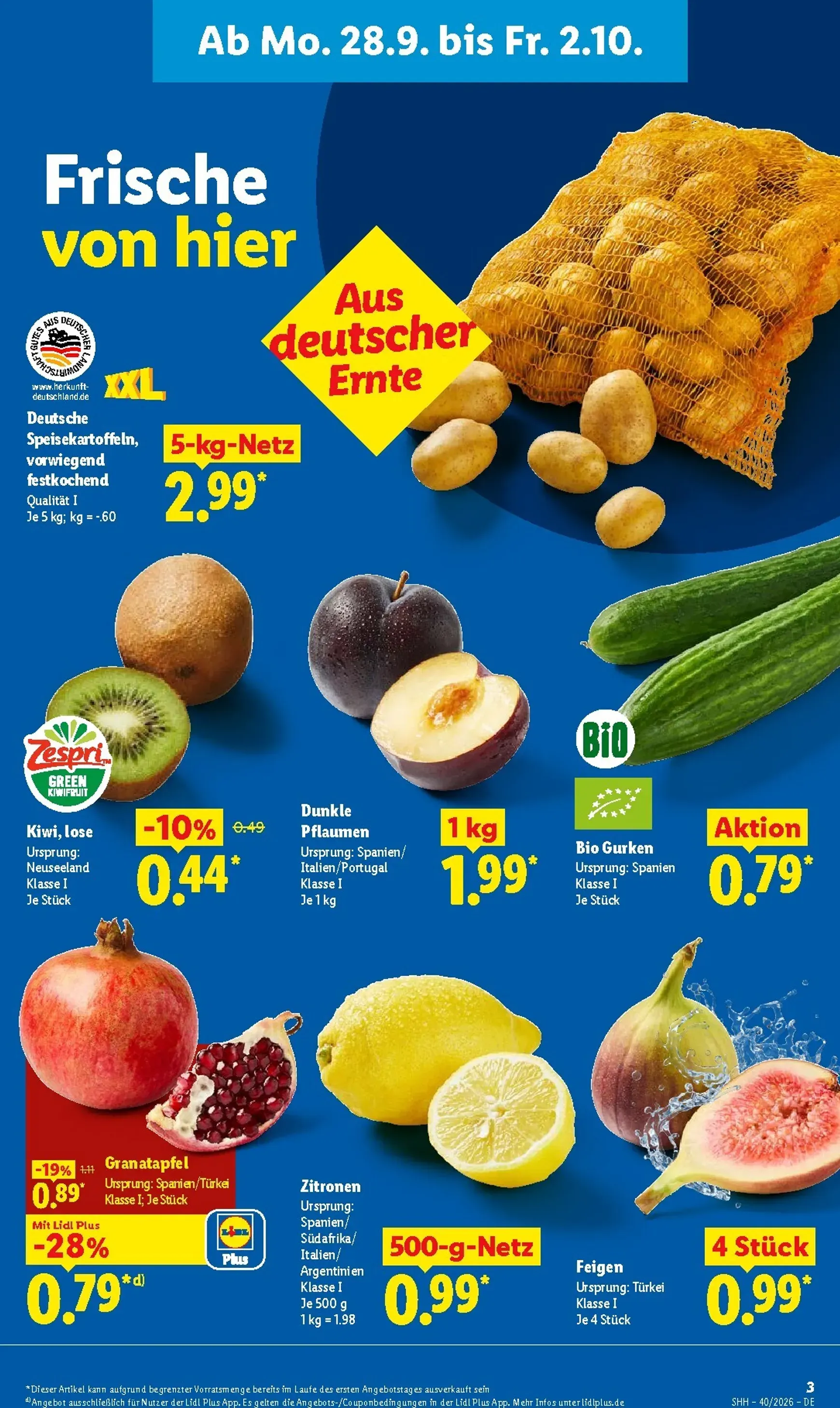 Zum 10. Mal Frischekönig von 28. September bis 2. Oktober 2026 - Prospekt seite 3