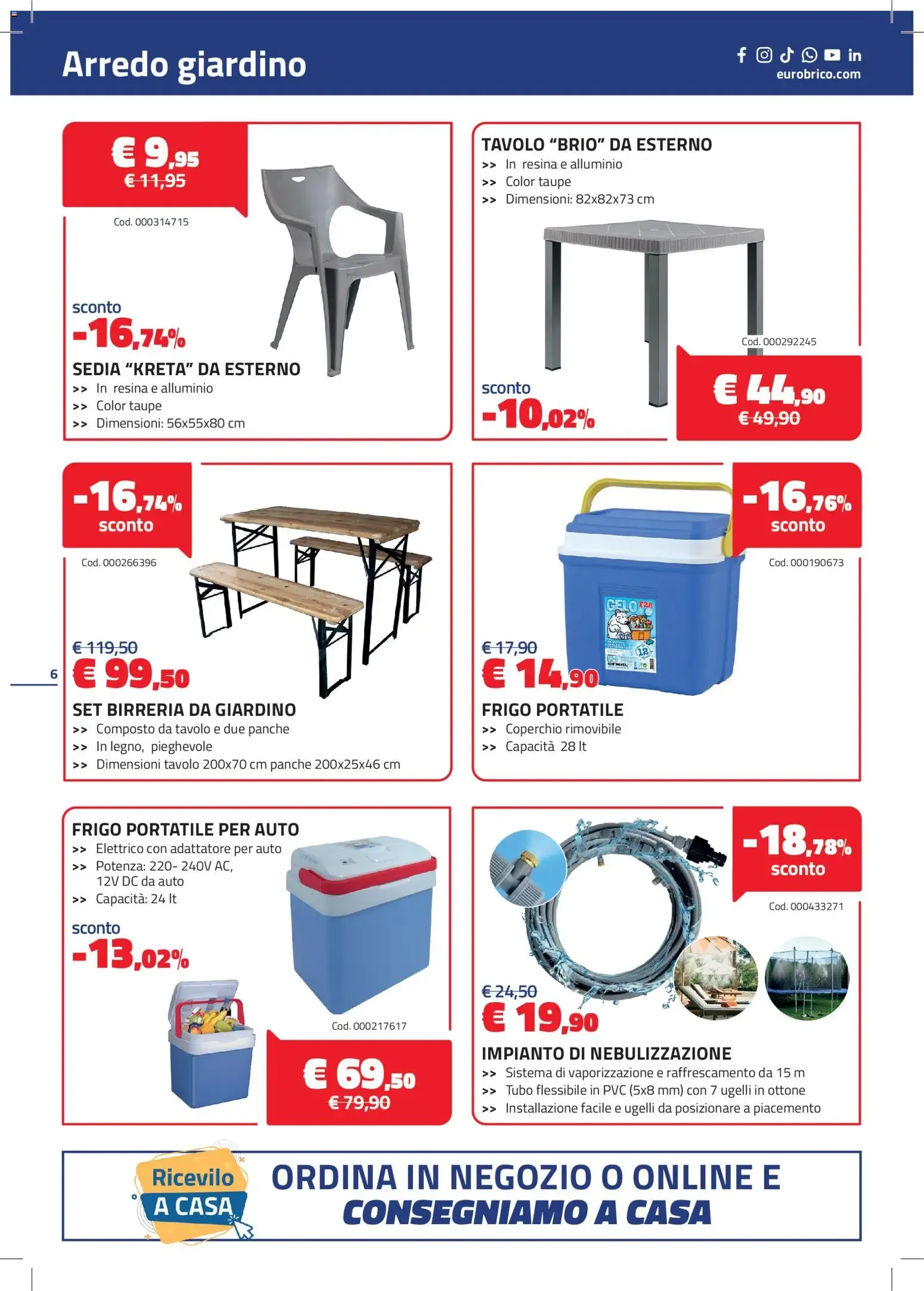 Nuovo Eurobrico volantino dal 04/06/2026 > offerte anteprima 🛍️ da 4 giugno a 25 giugno di 2026 - Pagina del volantino 6