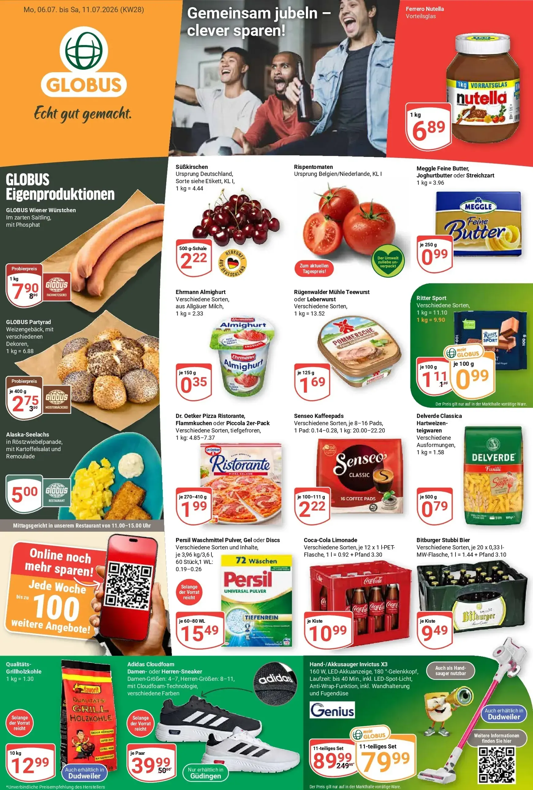 Globus - Wochenangebote Prospekt – von Montag 06.07.2026 bis Samstag 11.07.2026 von 6. Juli bis 11. Juli 2026 - Prospekt seite 3