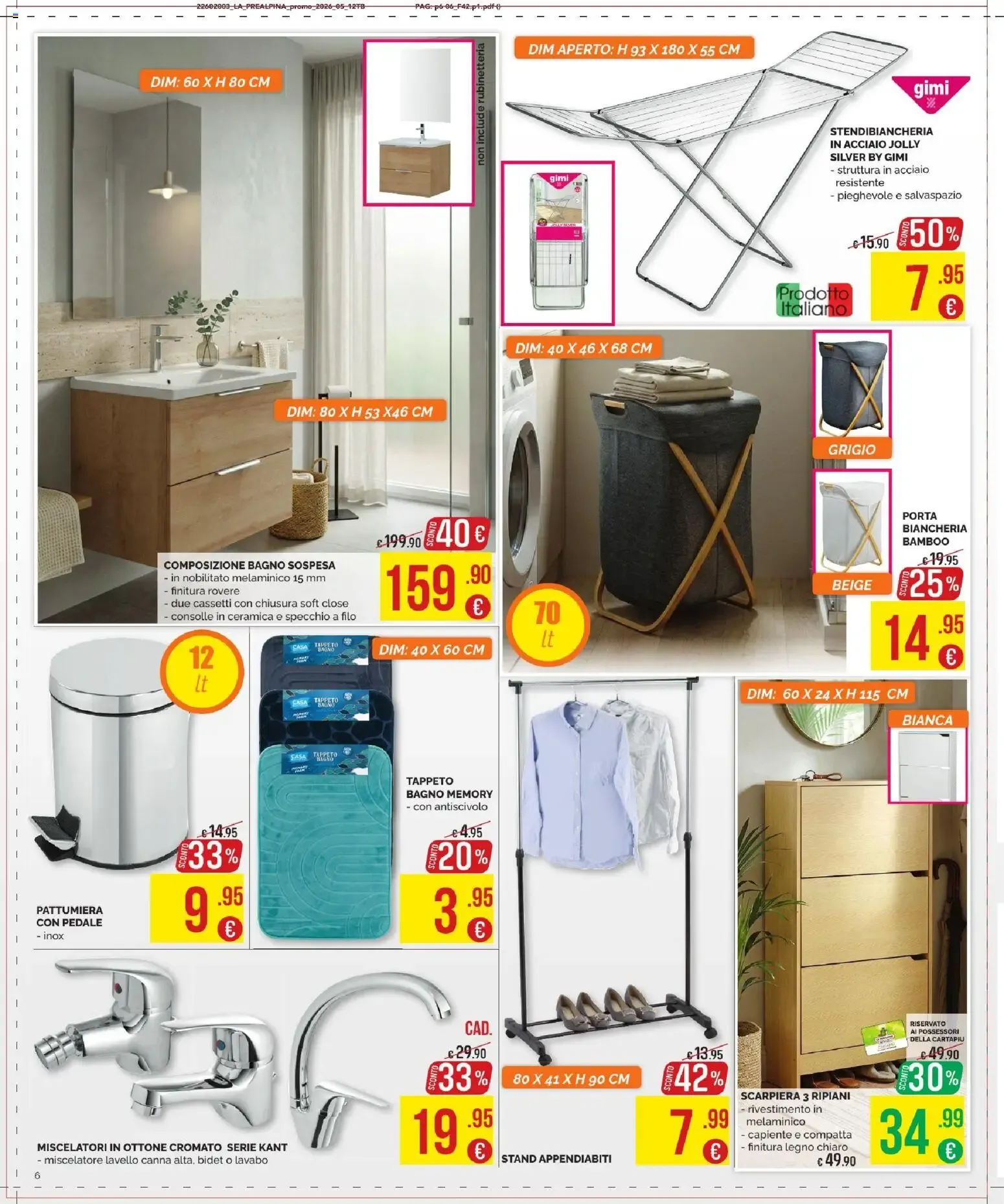 Nuovo La Prealpina volantino dal 03/07/2026 > offerte anteprima 🛍️ da 3 luglio a 9 agosto di 2026 - Pagina del volantino 6