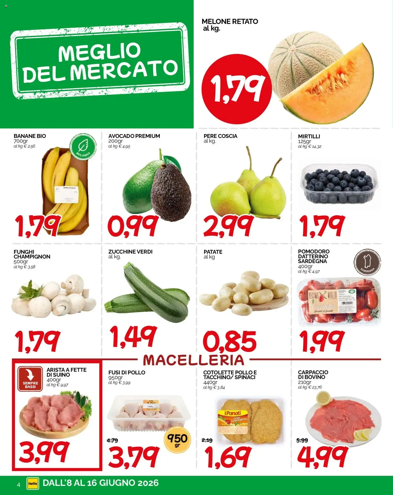 HarDis volantino dal 08/06/2026 - online Offerte da 8 giugno a 16 giugno di 2026 - Pagina del volantino 4