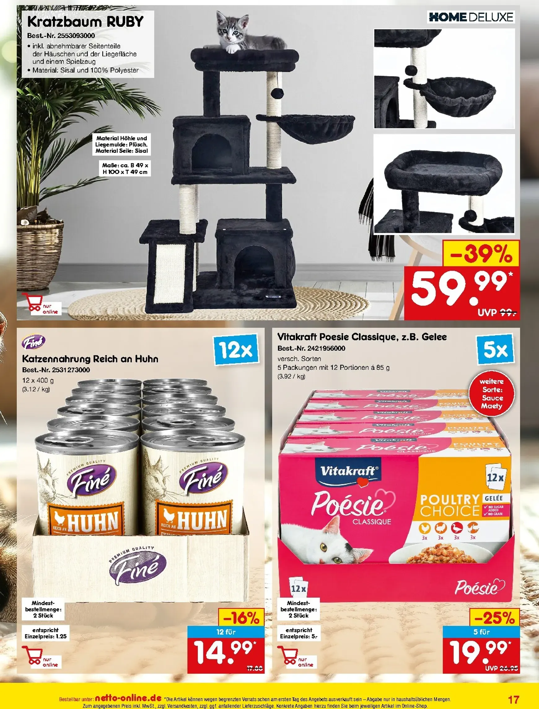 Netto Marken Discount - Online-Angebote Prospekt – von Montag 01.06.2026 bis Dienstag 30.06.2026 von 1. Juni bis 30. Juni 2026 - Prospekt seite 17