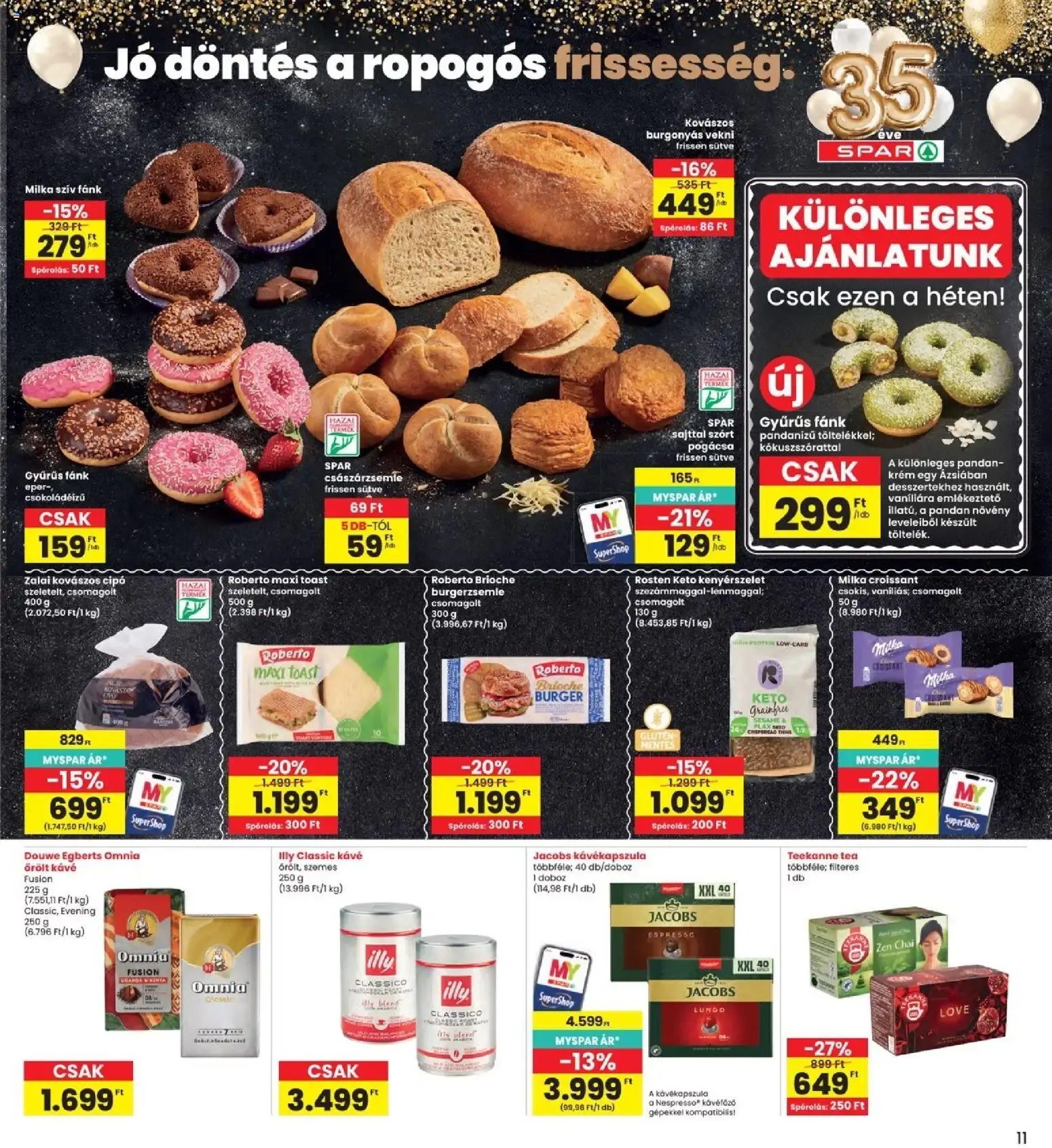 Katalógus Interspar Szülinapi szenzáció! szeptember 3.-tól szeptember 9.-ig 2026. - Oldal 11