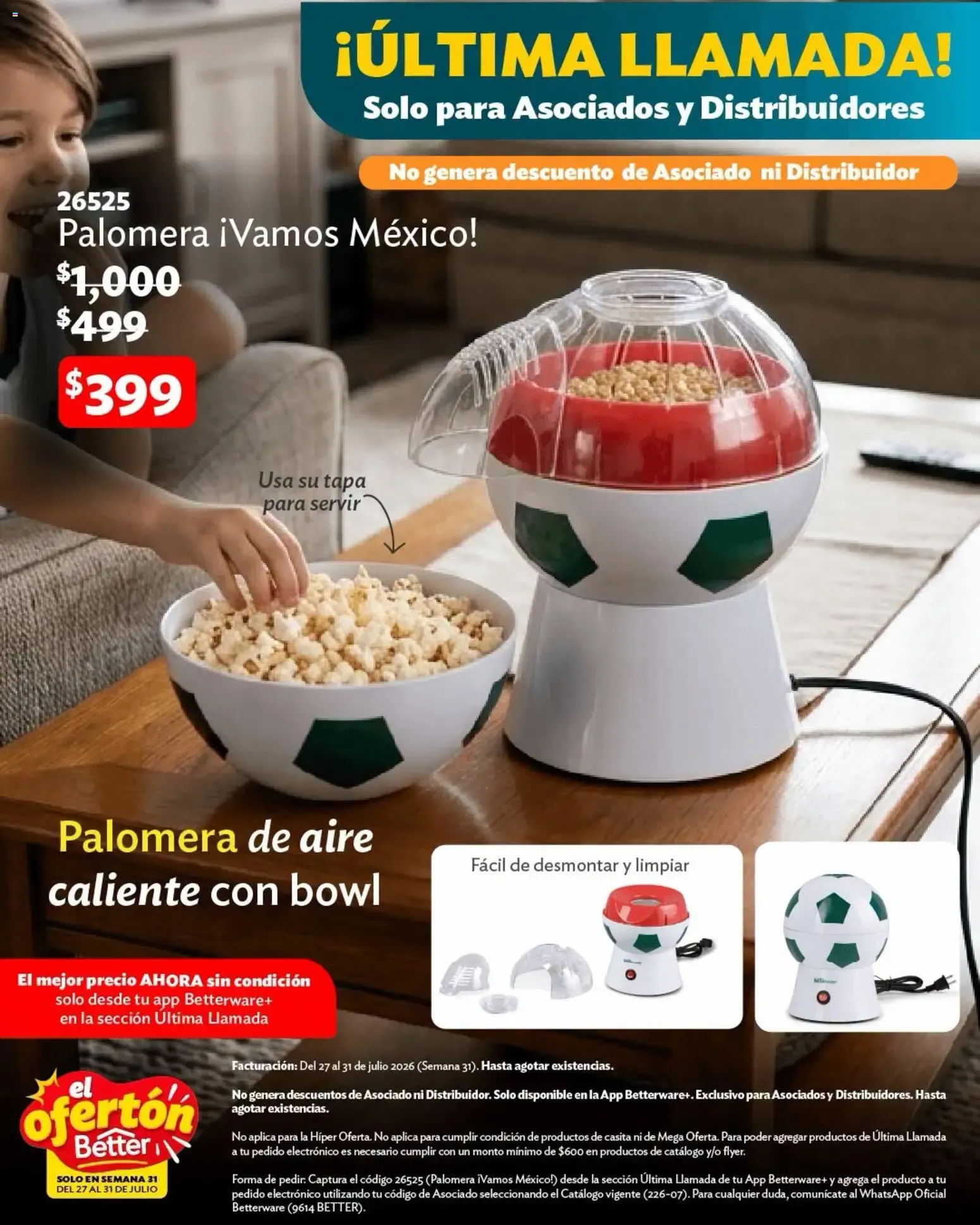 Catálogo de Betterware catálogo El Ofertón (27/07/2026 - 31/07/2026) - catálogo en línea 27 de julio al 31 de julio 2026 - Pagina 13