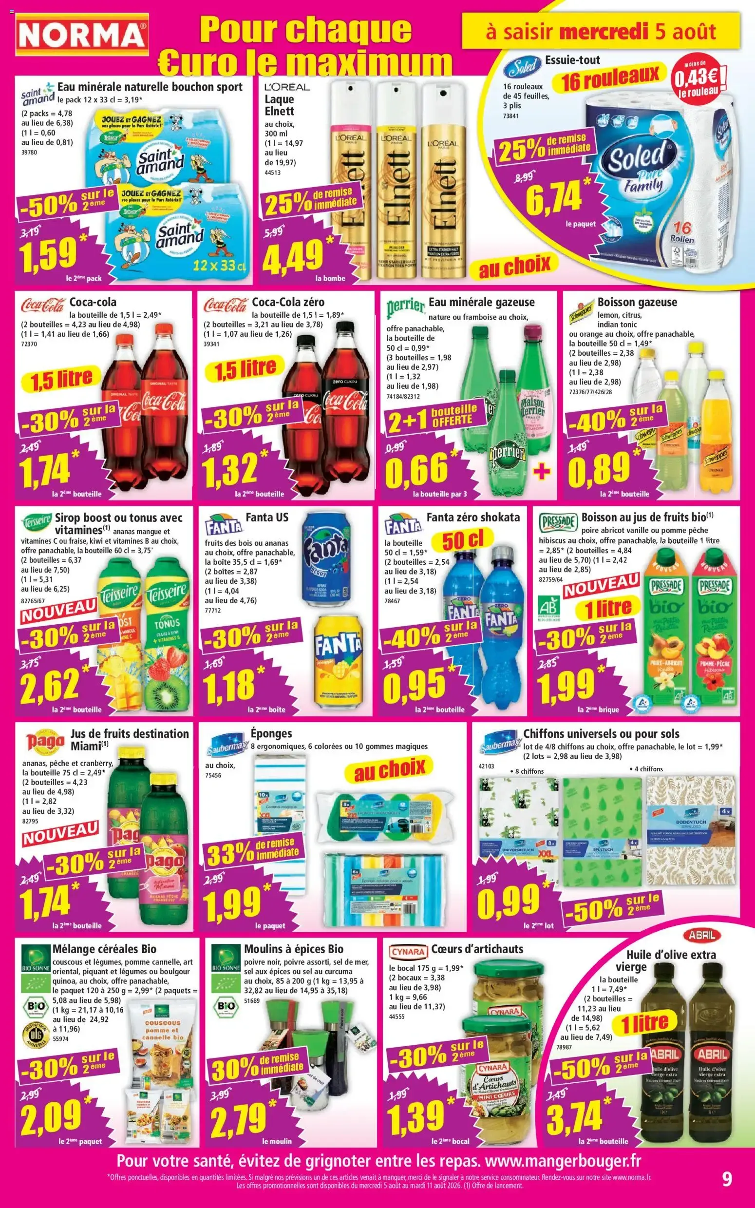 Norma catalogue à partir du 05/08/2026 - promo en ligne du 5 août au 11 août 2026 - Catalogue page 9