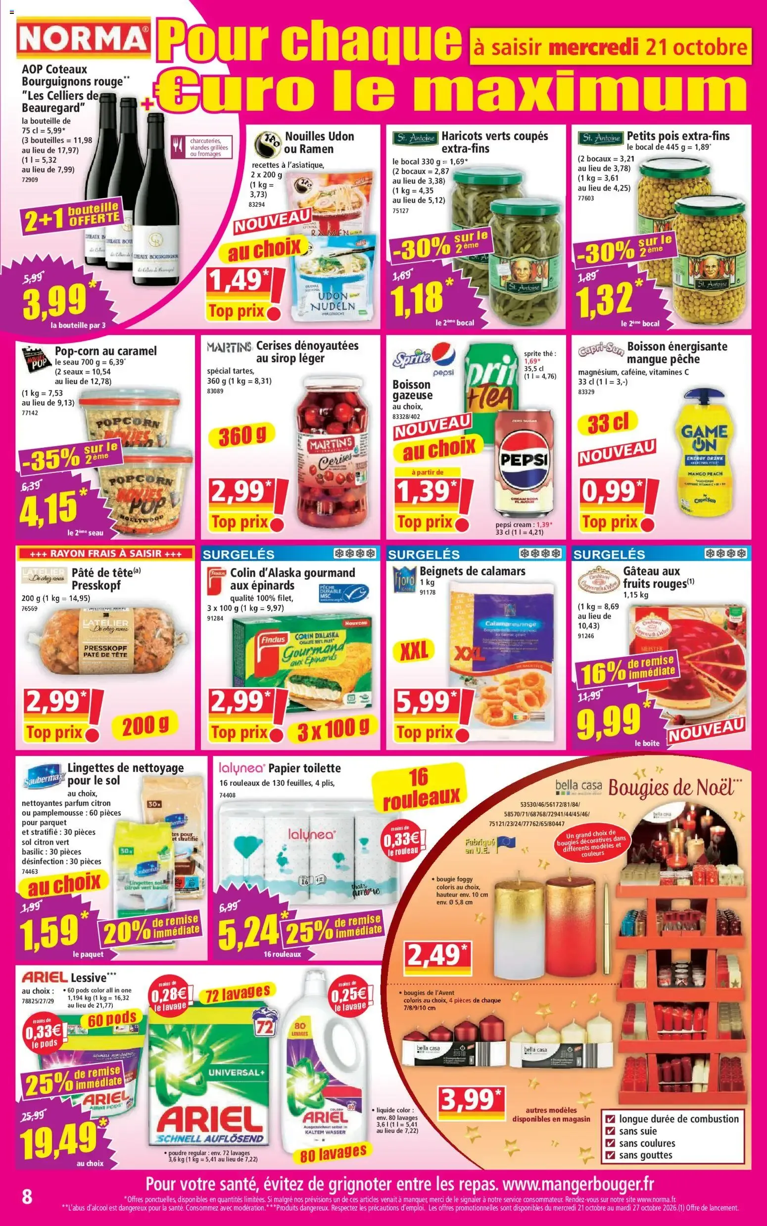 Norma catalogue à partir du 21/10/2026 - promo en ligne du 21 octobre au 27 octobre 2026 - Catalogue page 8