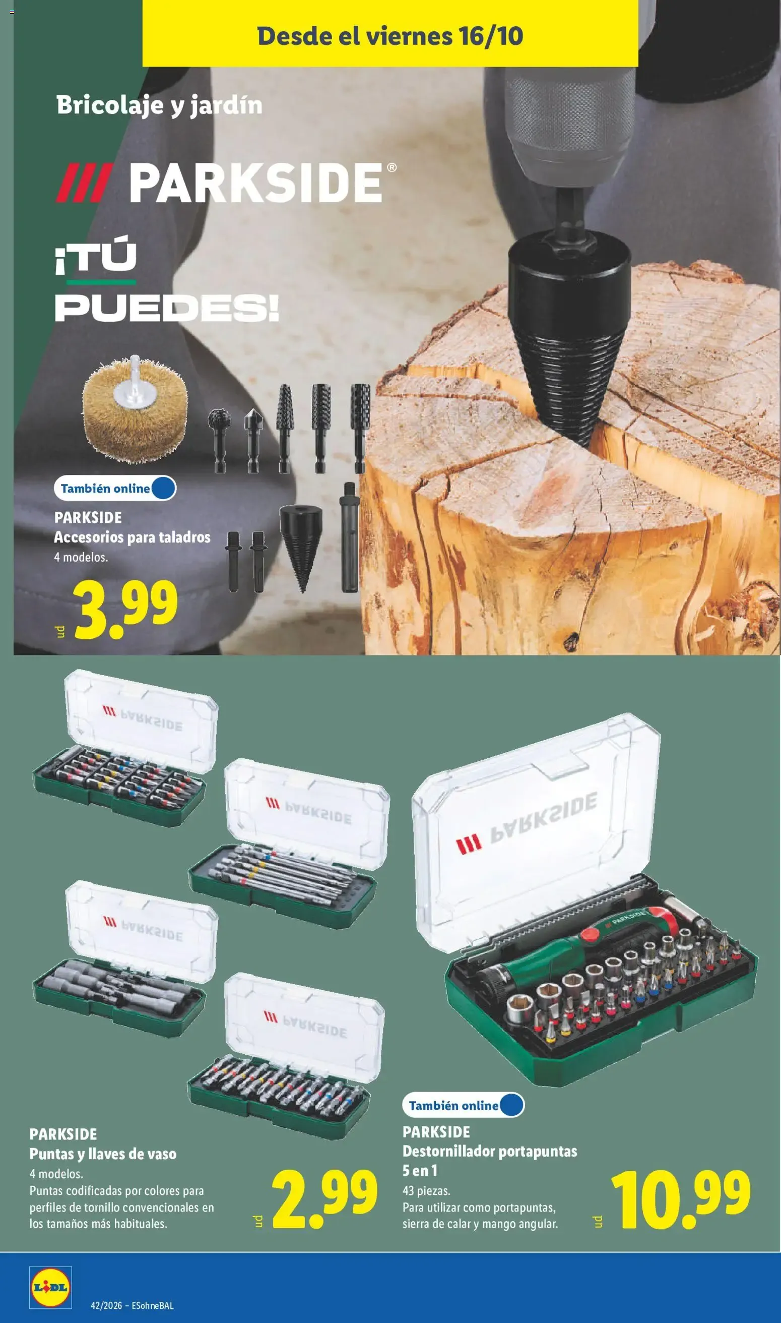 Catálogo de Lidl folleto de bazar del 12/10/2026 | Ofertas 12 de octubre al 18 de octubre 2026 - Página 34