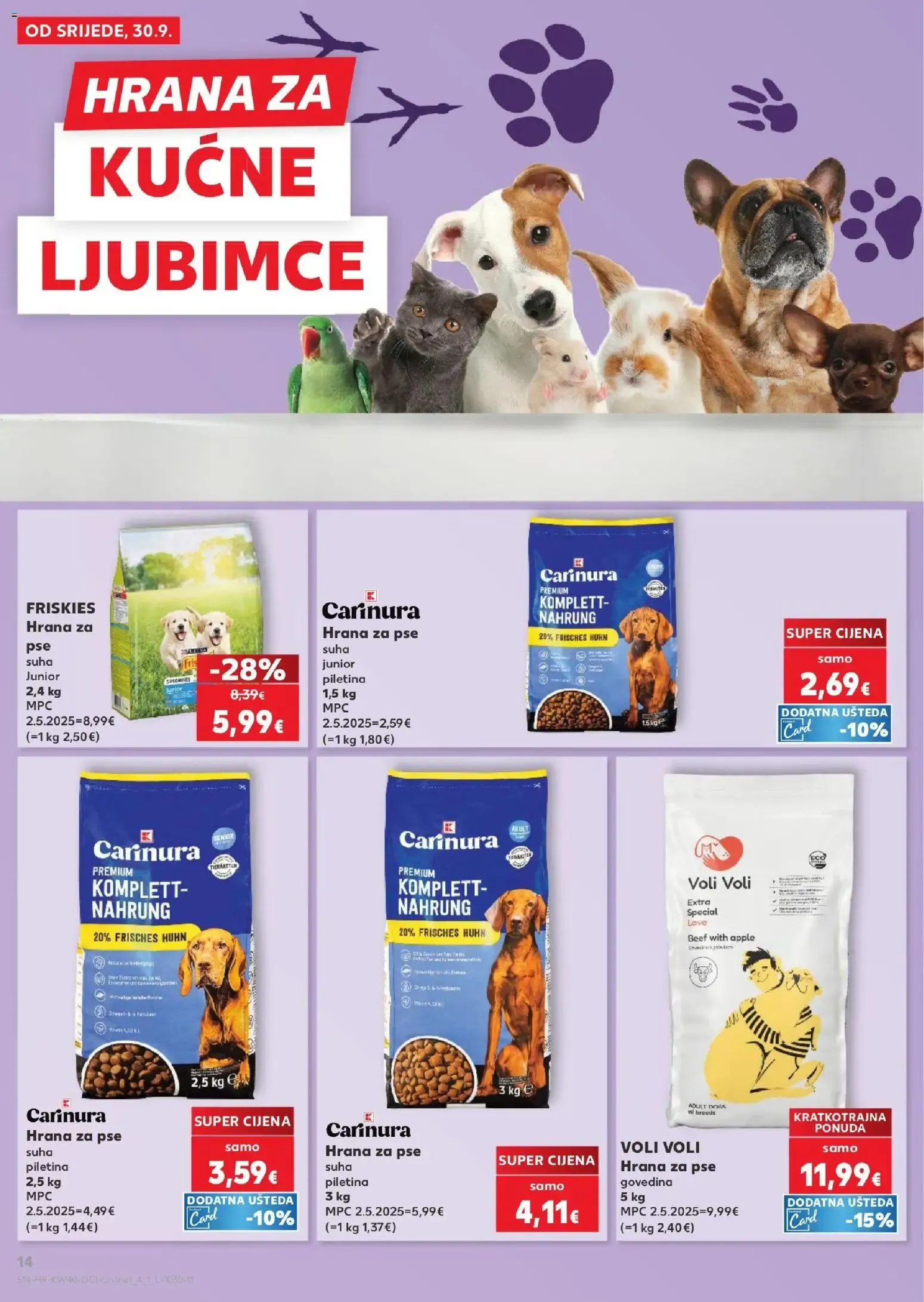 Katalog Kaufland Katalog novi od 30.09.2026 na listanje > letak digitalni od 30. rujna do 6. listopada 2026. - Pregled Stranica 14