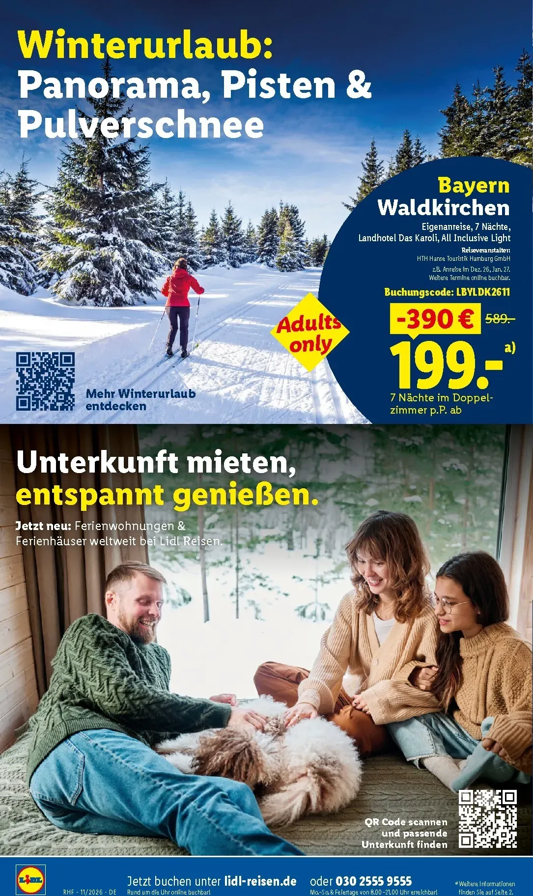 Lidl - Reise-Highlights Prospekt – von Mittwoch 28.10.2026 bis Montag 30.11.2026 von 28. Oktober bis 30. November 2026 - Prospekt seite 4